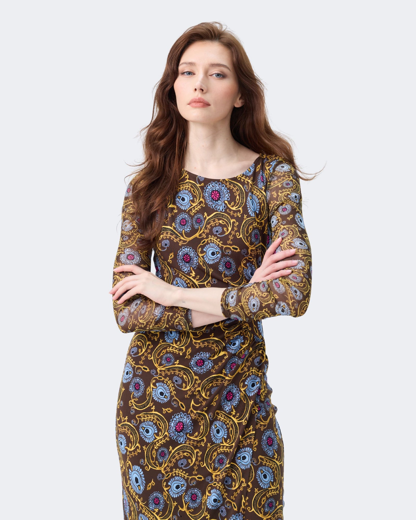 DVF LINEA DRESS