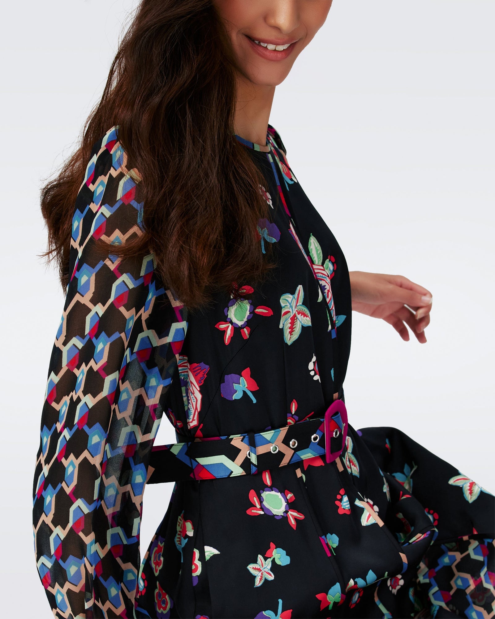 Elliot Long-Sleeve Dress