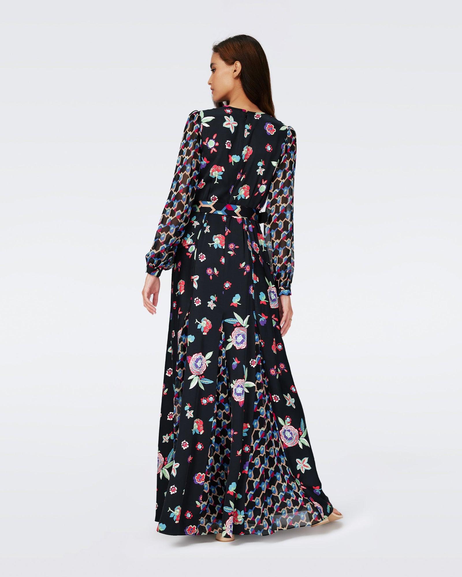 Elliot Long-Sleeve Dress