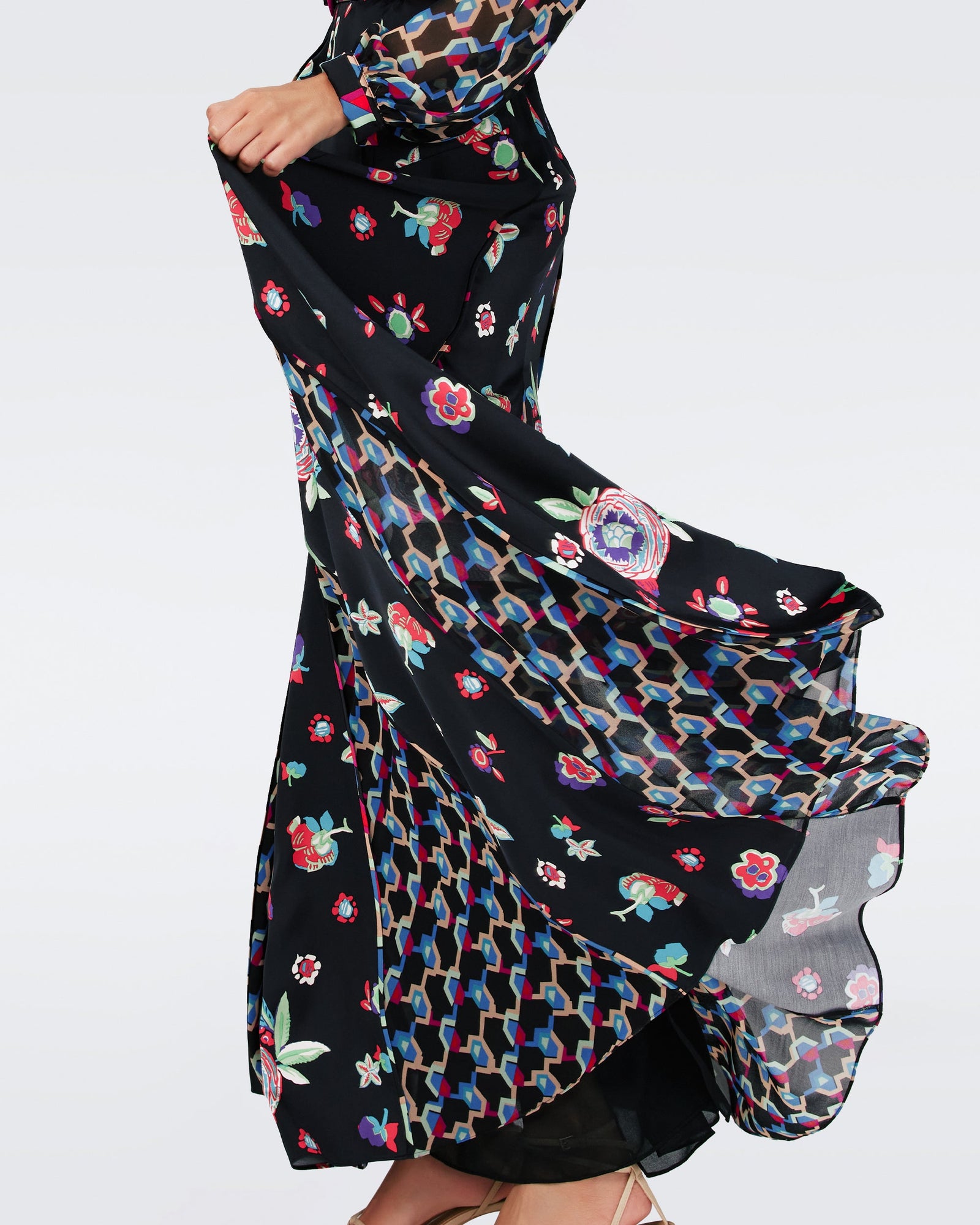 Elliot Long-Sleeve Dress