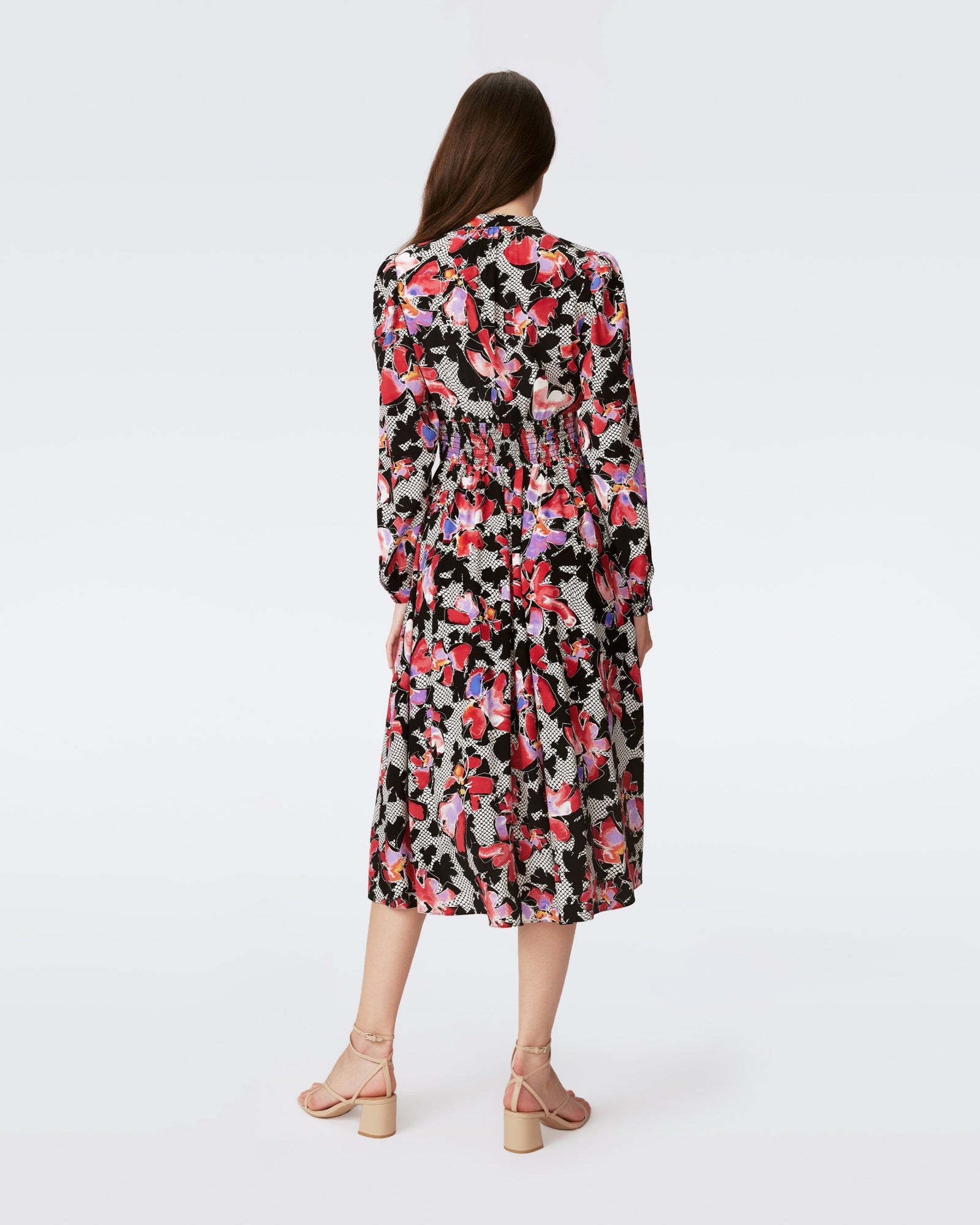 Erica Long Sleeve Midi Dress