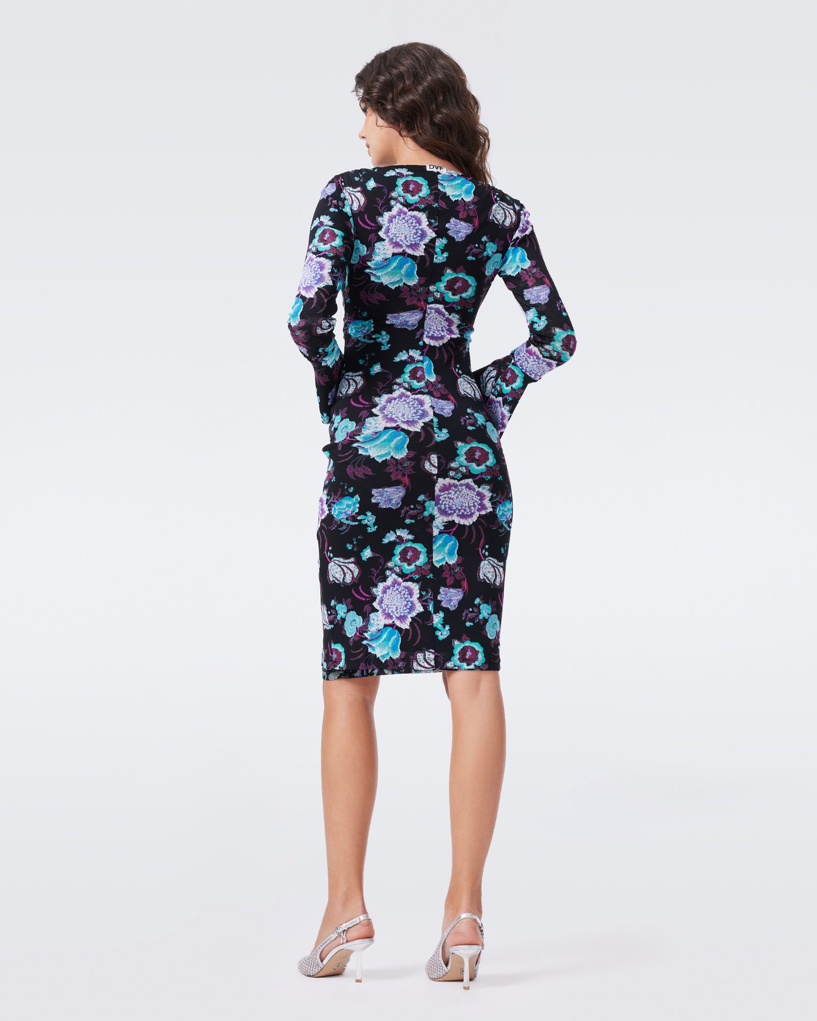 DVF DARRIUS L/S REVERSIBLE DRESS
