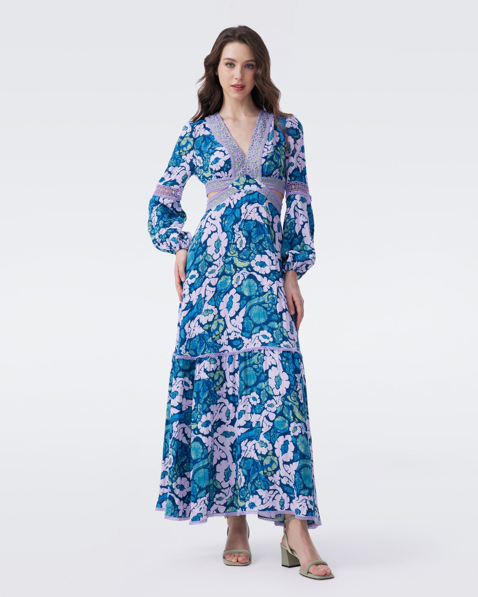 DVF KIMMIE MAXI DRESS