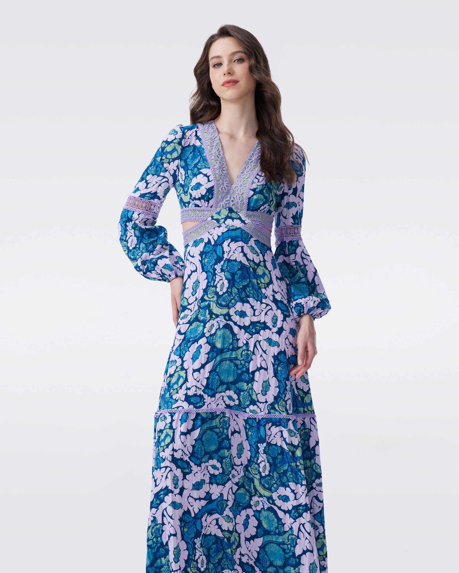 DVF KIMMIE MAXI DRESS