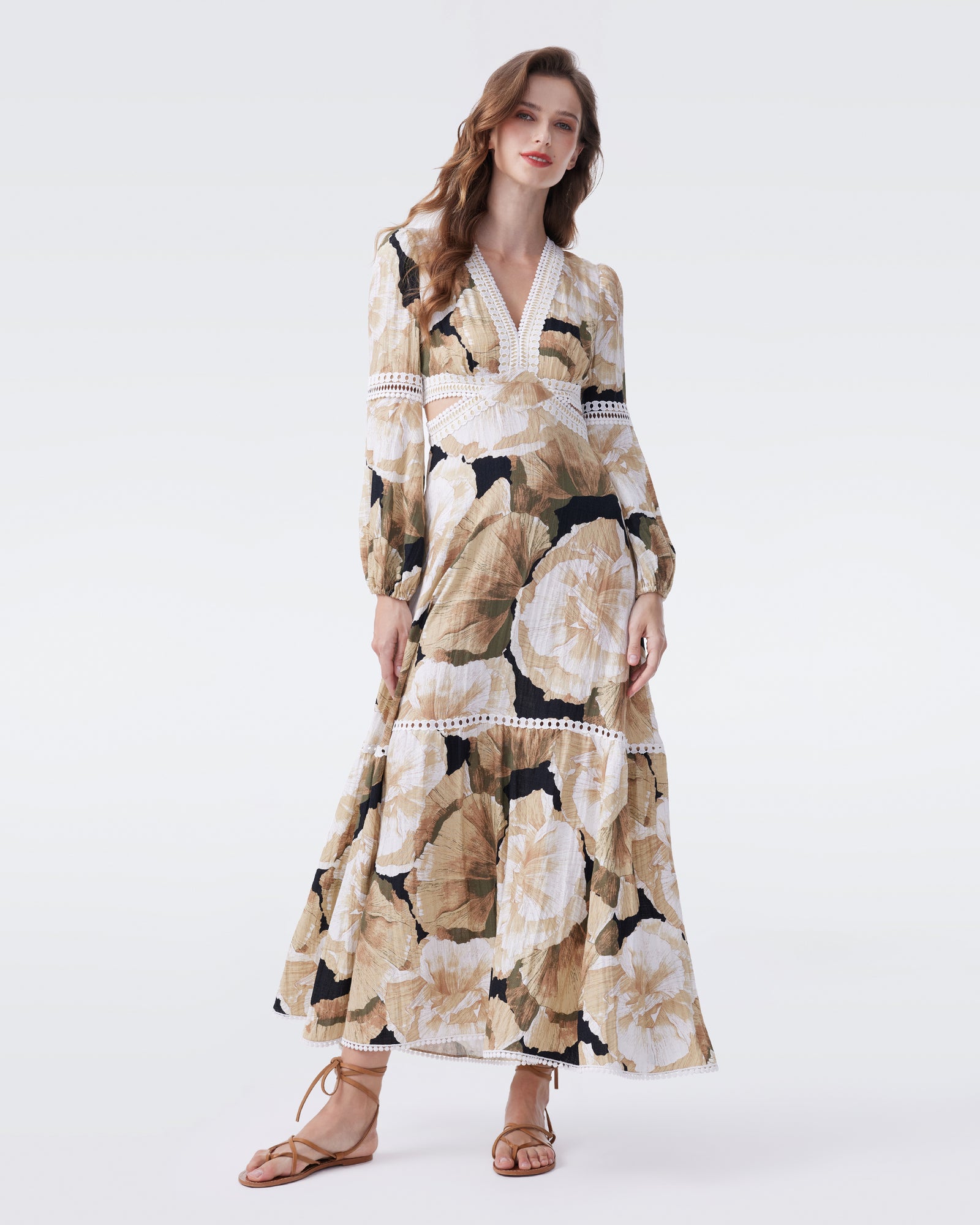 DVF KIMMIE MAXI DRESS