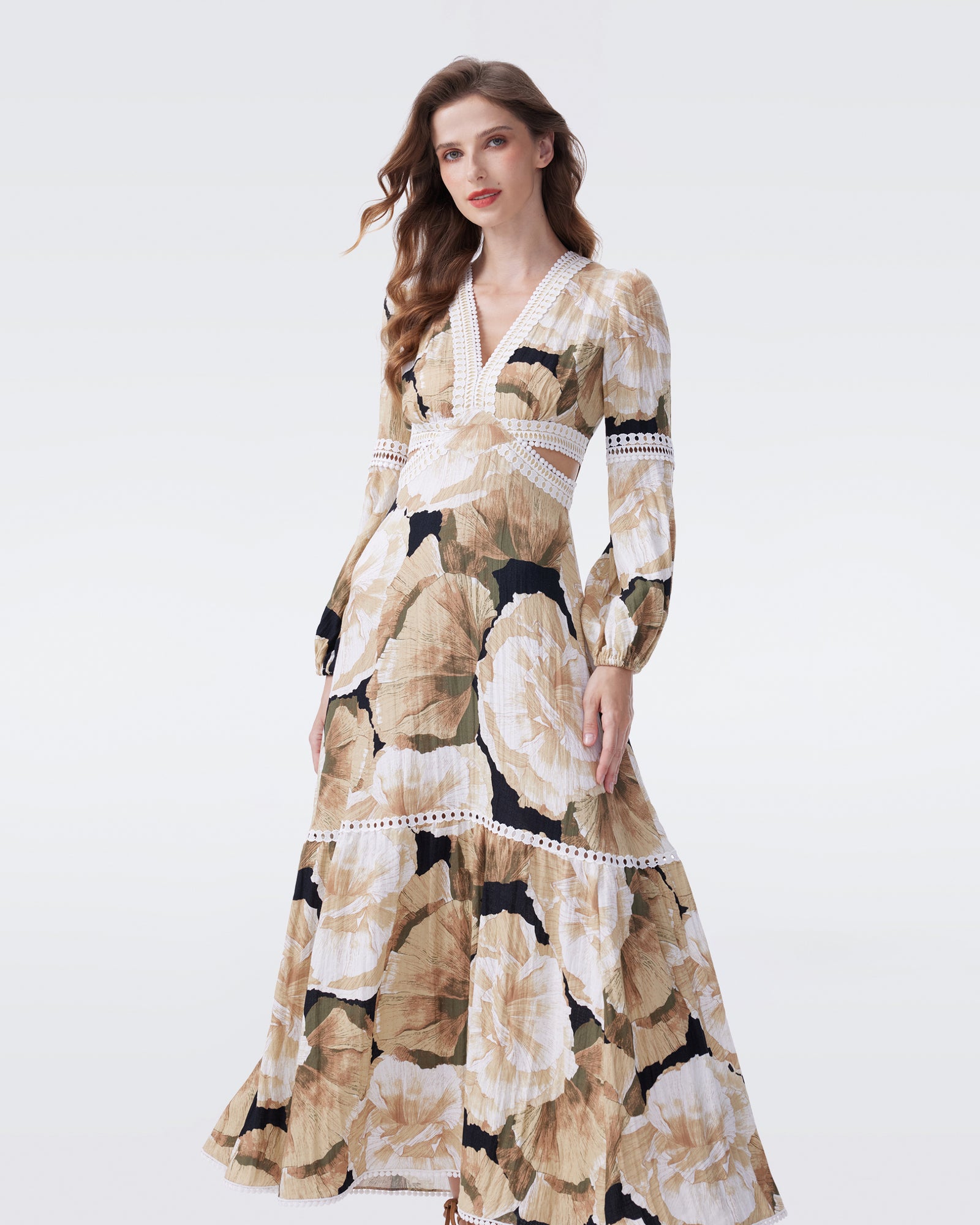 DVF KIMMIE MAXI DRESS