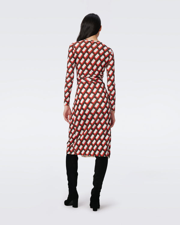 Luella Wool Wrap Dress