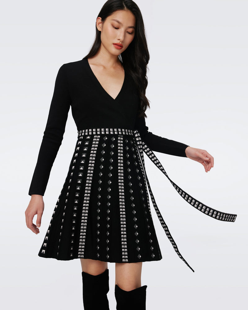 Chelsea Knit Jacquard Dress