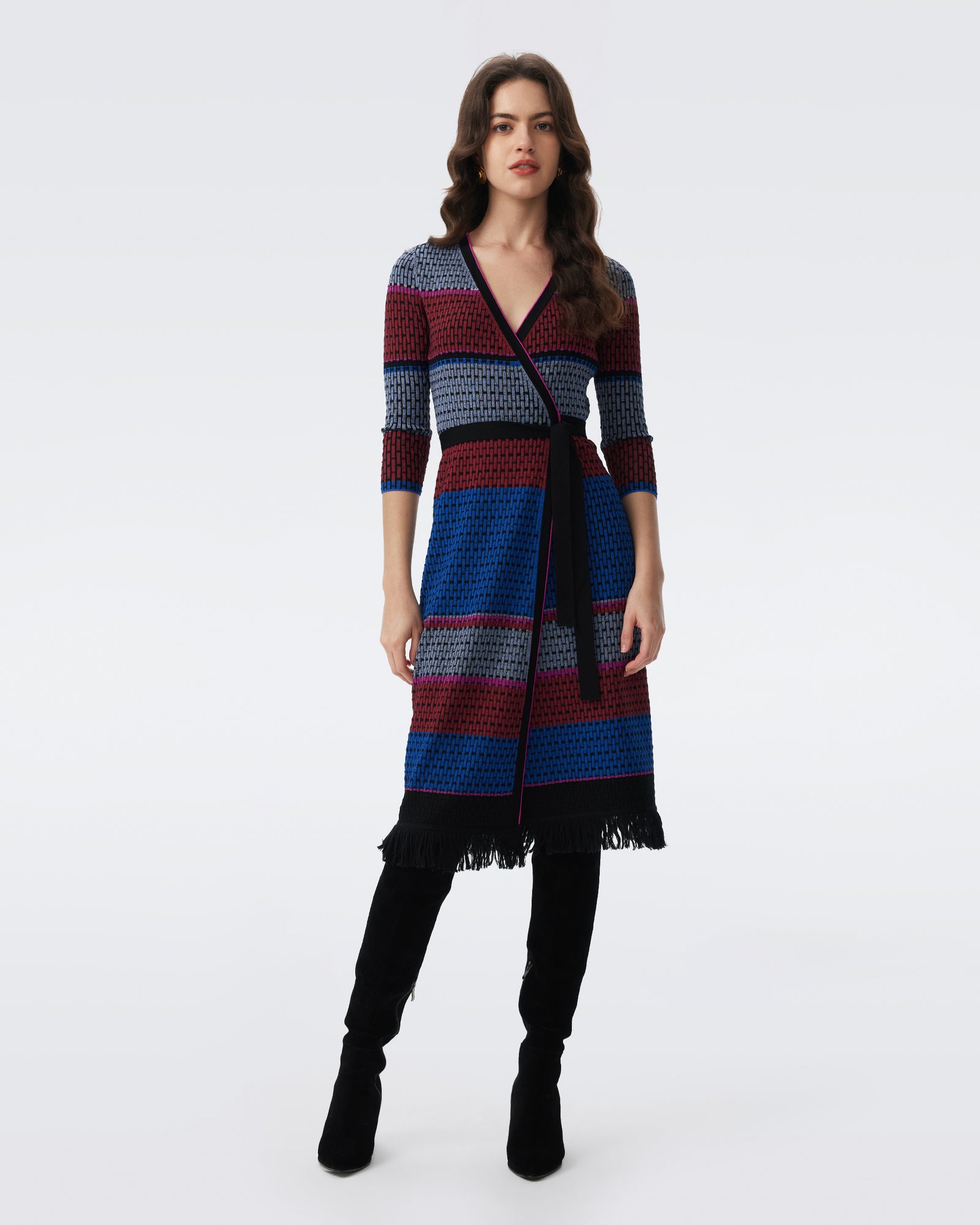 DVF RAINBOW DRESS