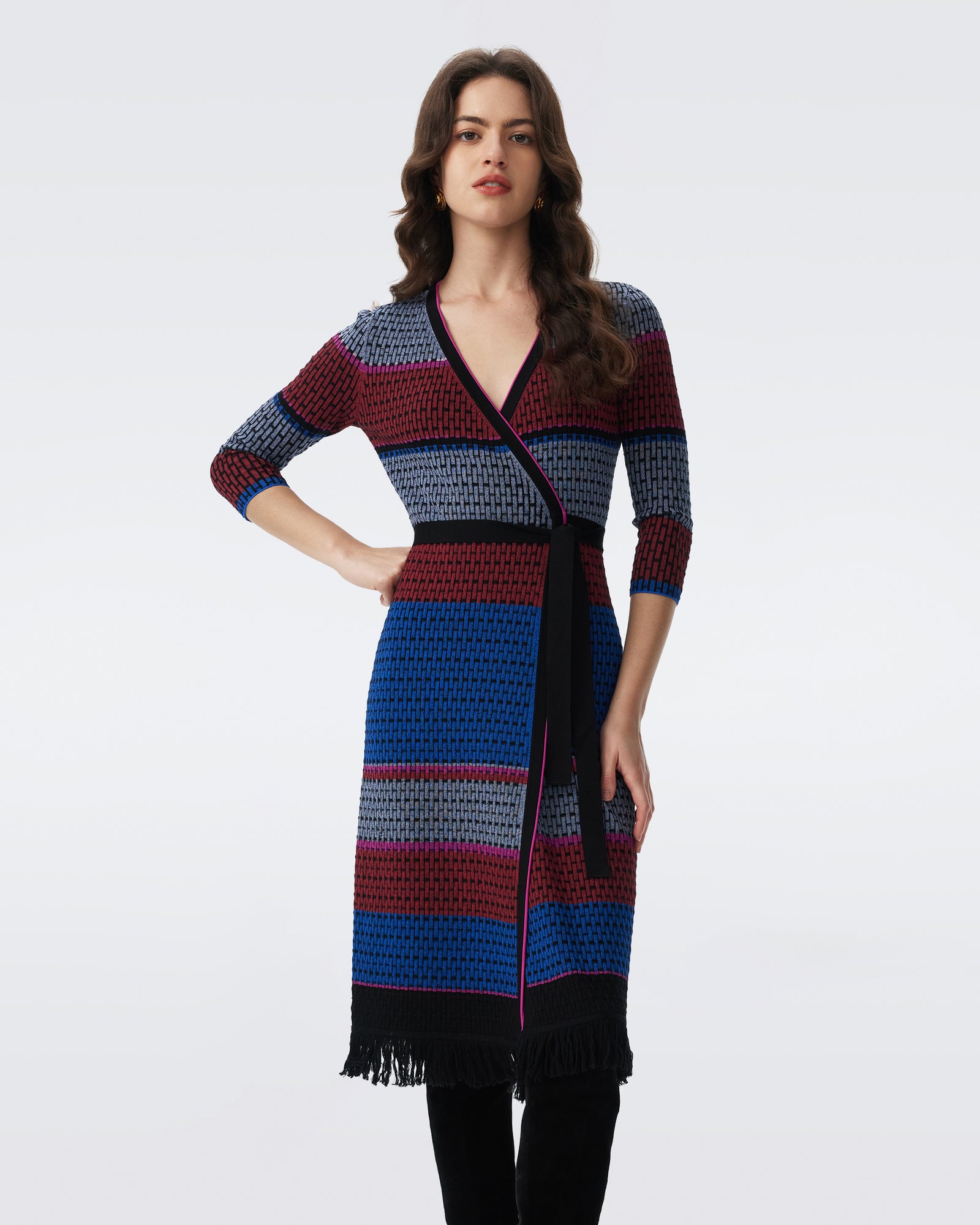 DVF RAINBOW DRESS