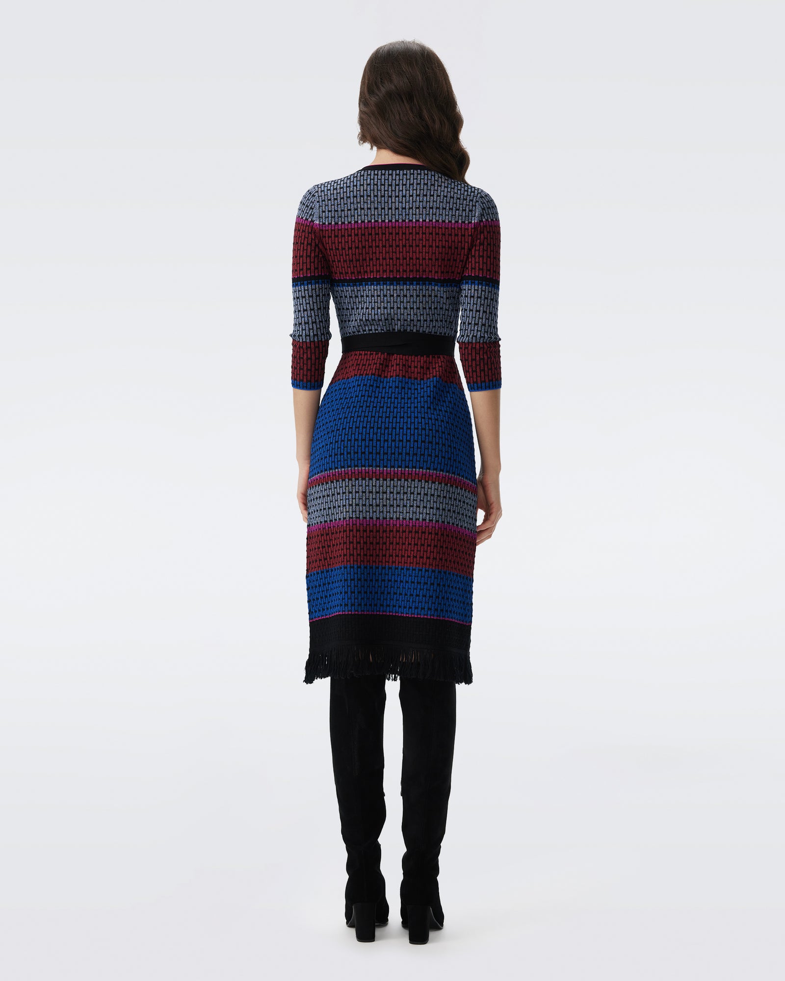 DVF RAINBOW DRESS