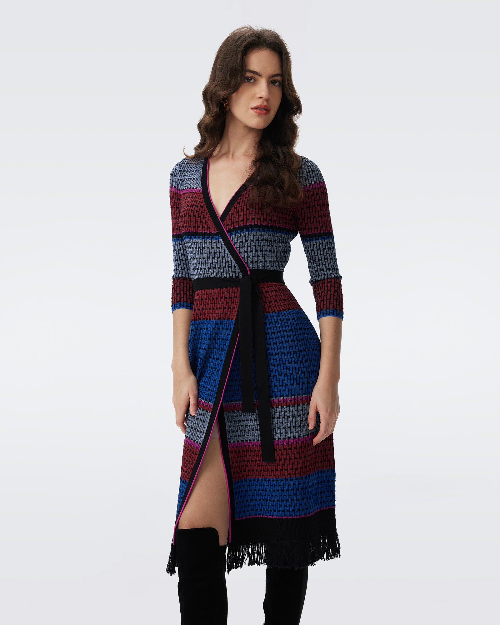DVF RAINBOW DRESS