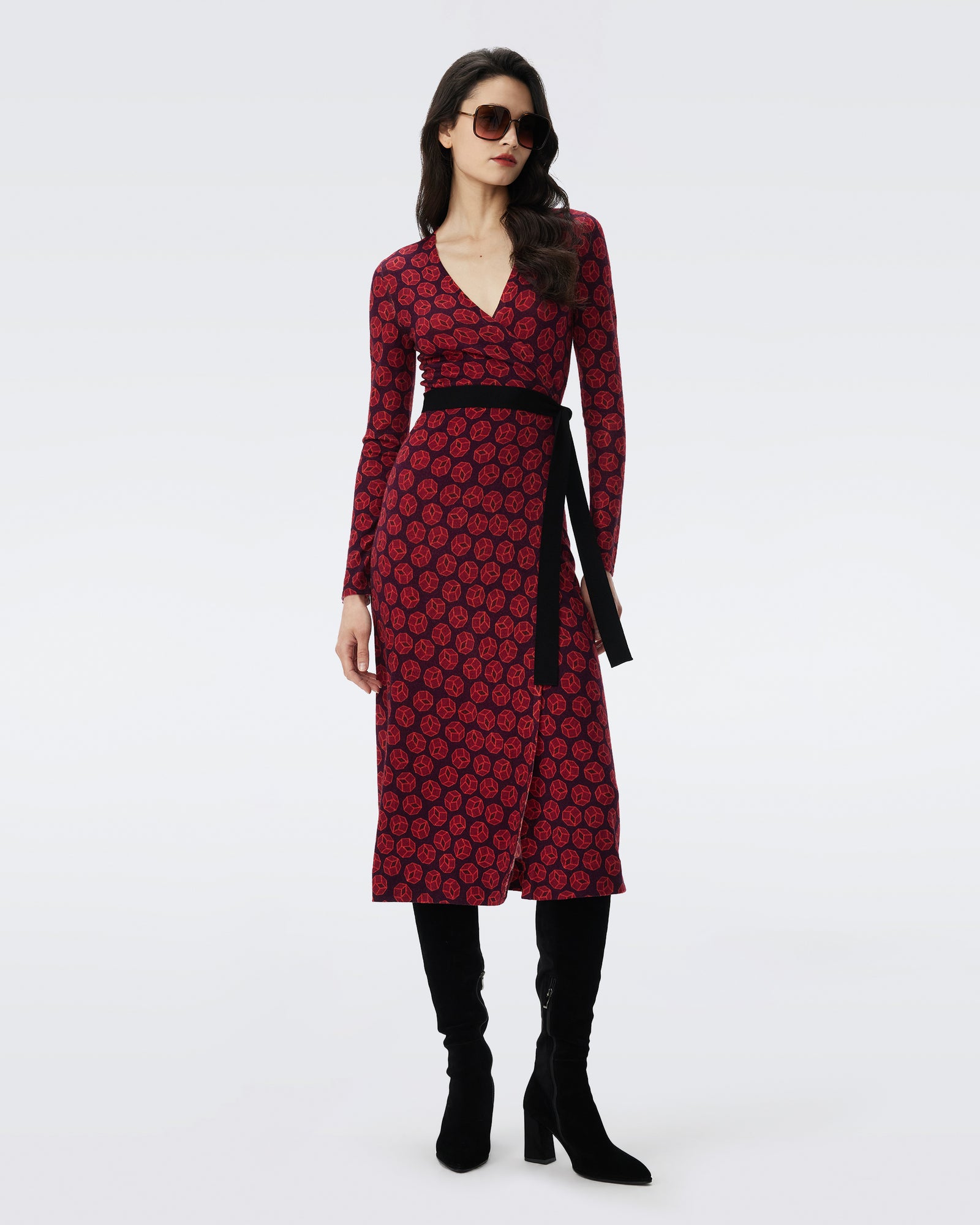 DVF LUELLA MIDI DRESS