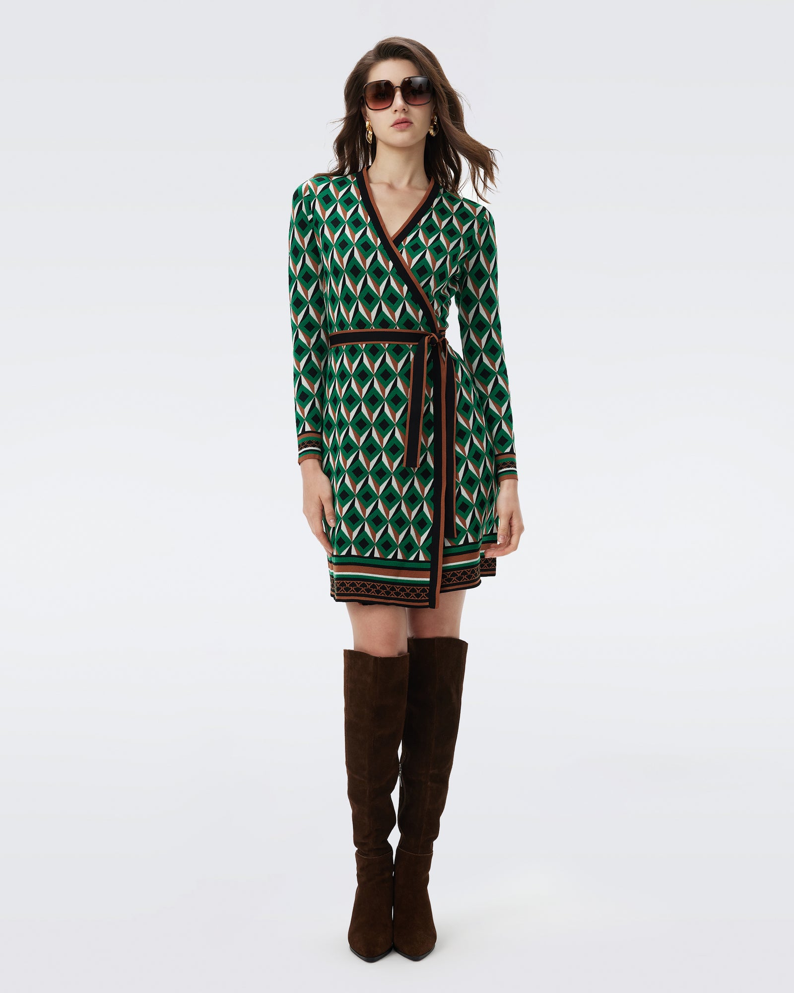DVF CHARISSA WRAP DRESS