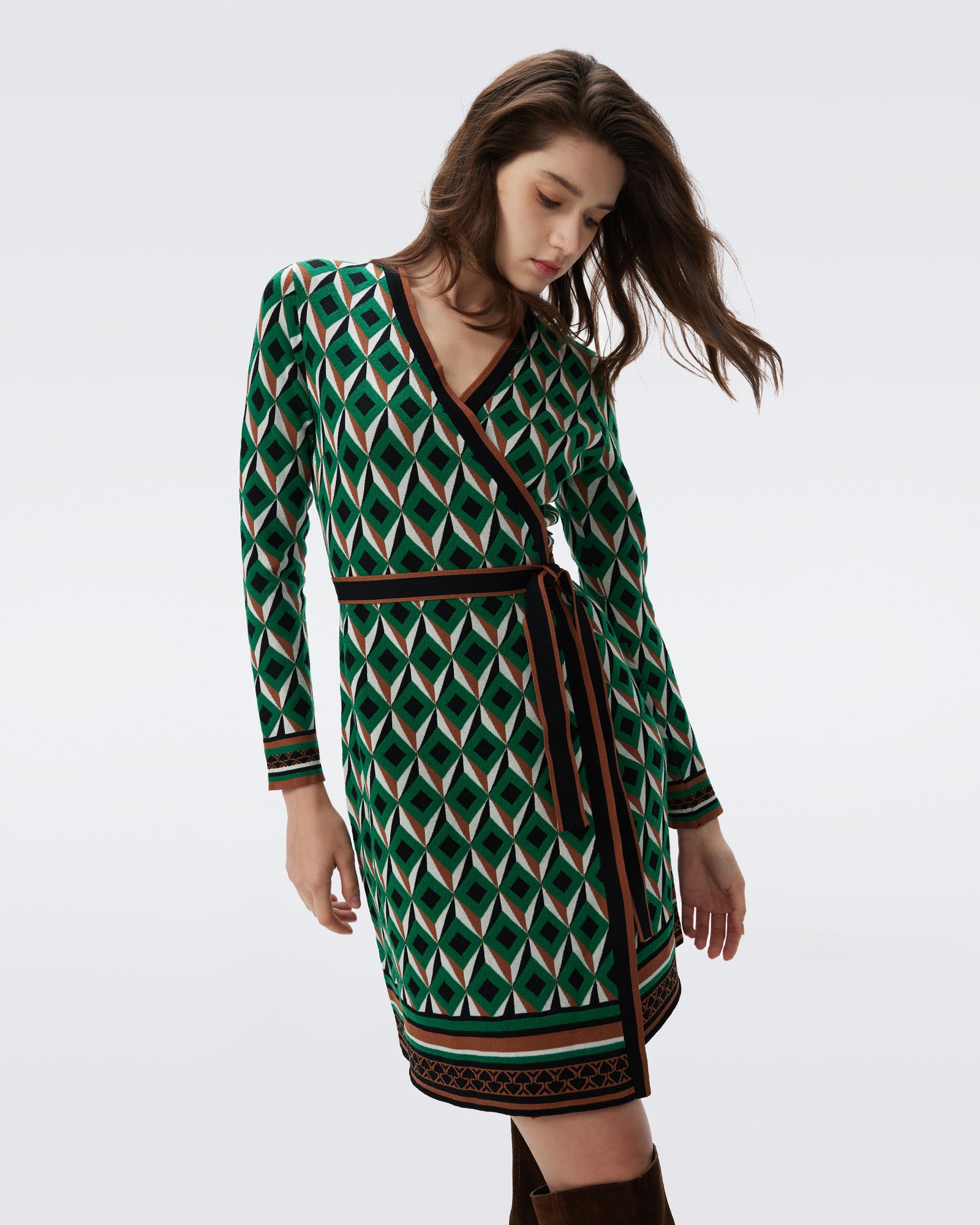 DVF CHARISSA WRAP DRESS