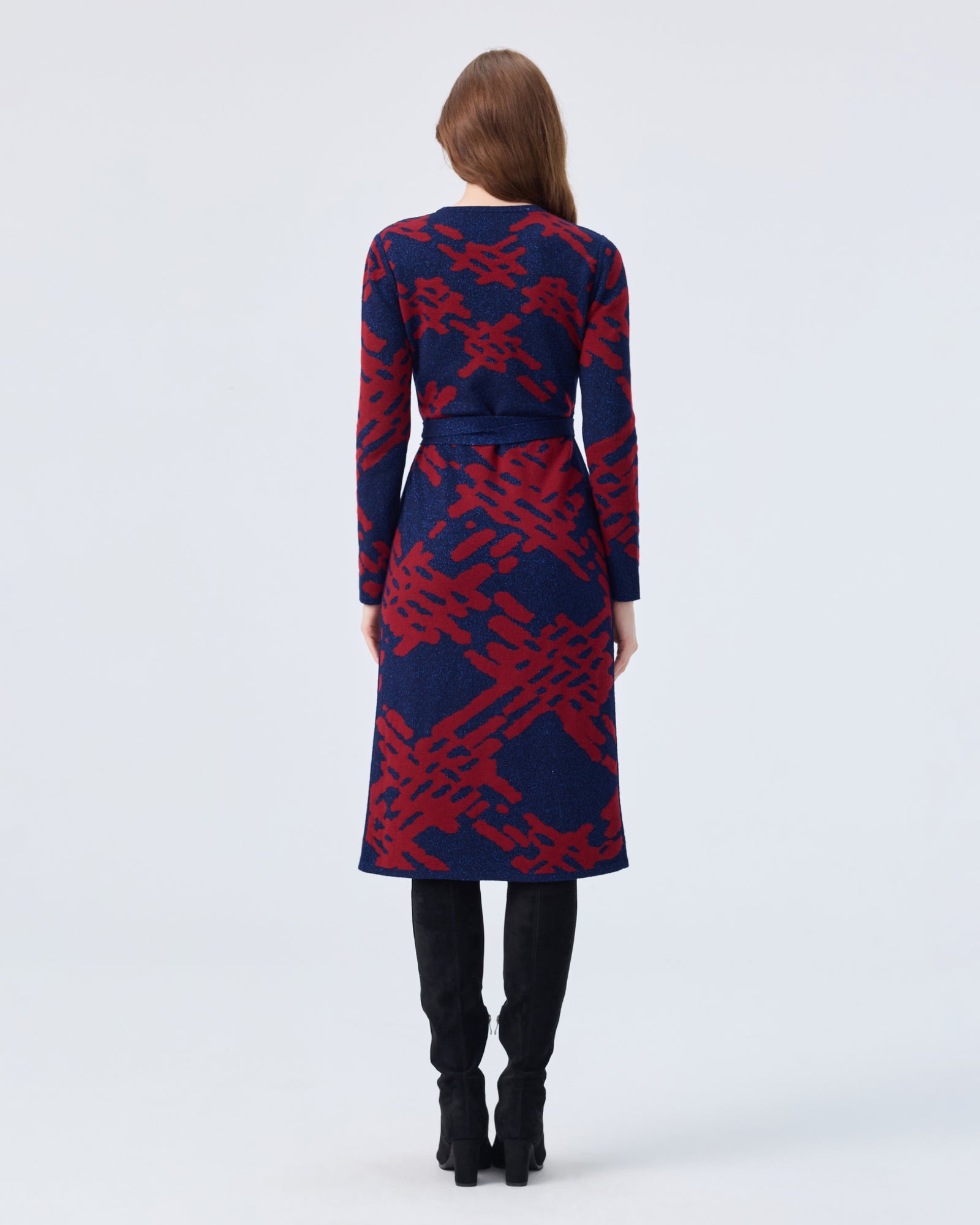 DVF VALLEY REVERSIBLE DRESS