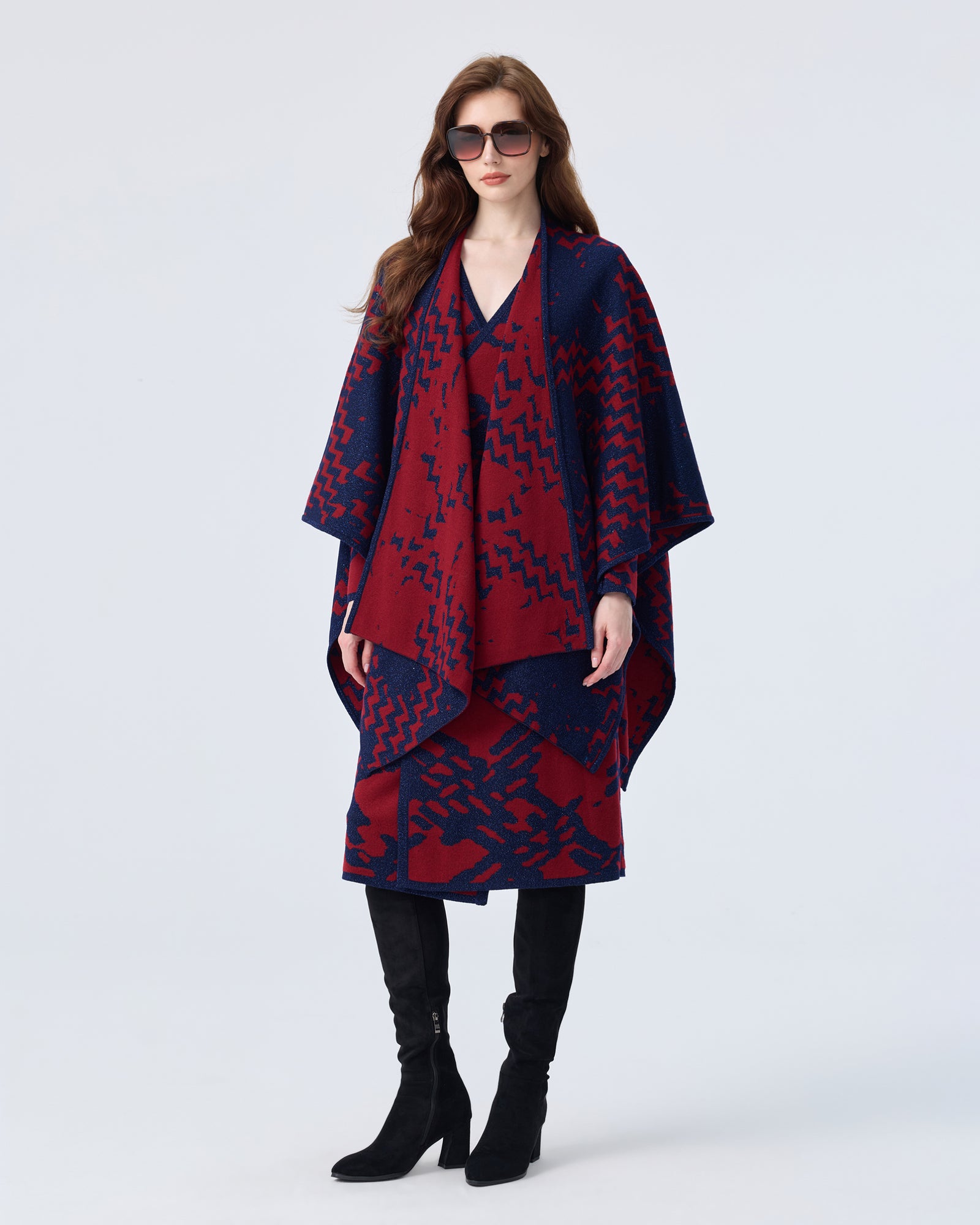 DVF VALLEY REVERSIBLE DRESS