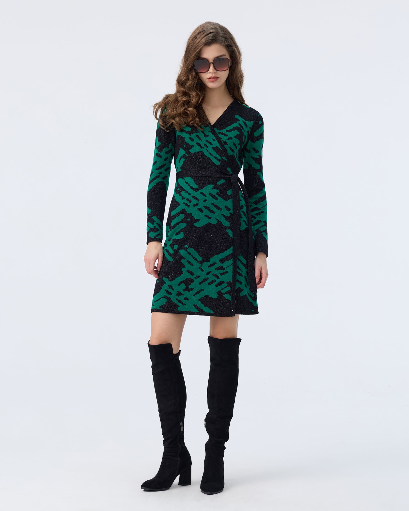 DVF VALLEY REVERSIBLE DRESS