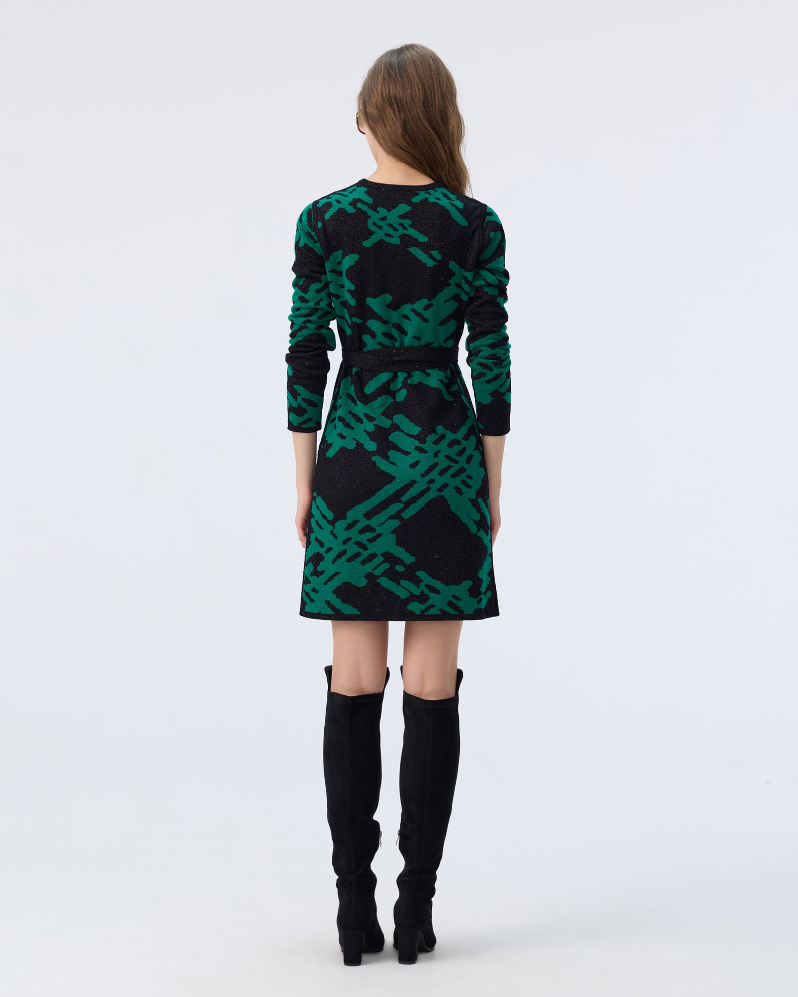 DVF VALLEY REVERSIBLE DRESS