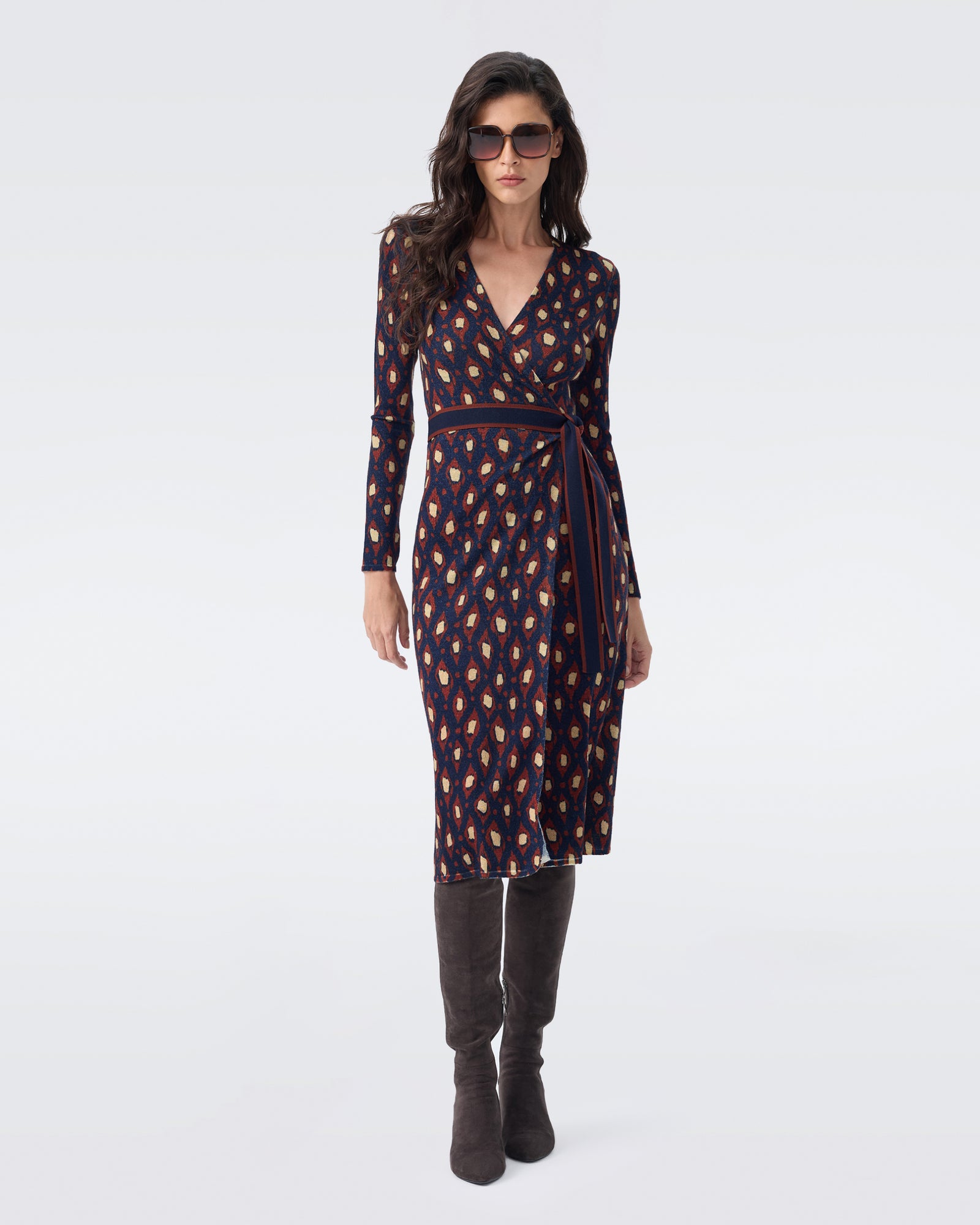 DVF LUELLA MIDI DRESS
