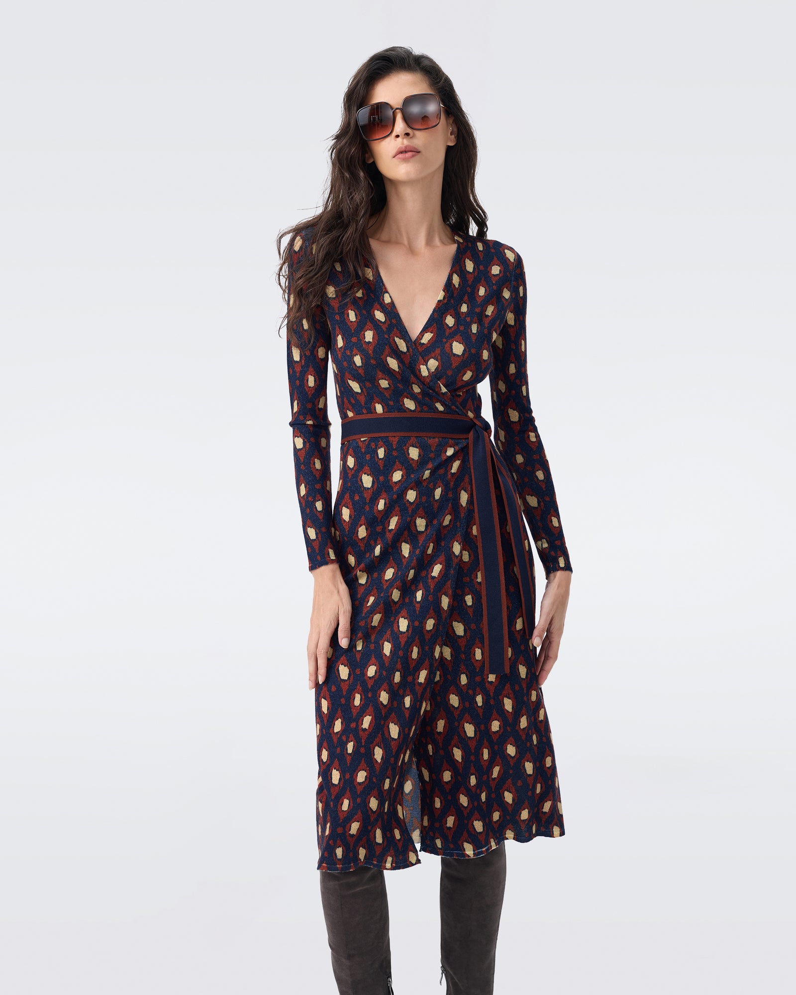 DVF LUELLA MIDI DRESS