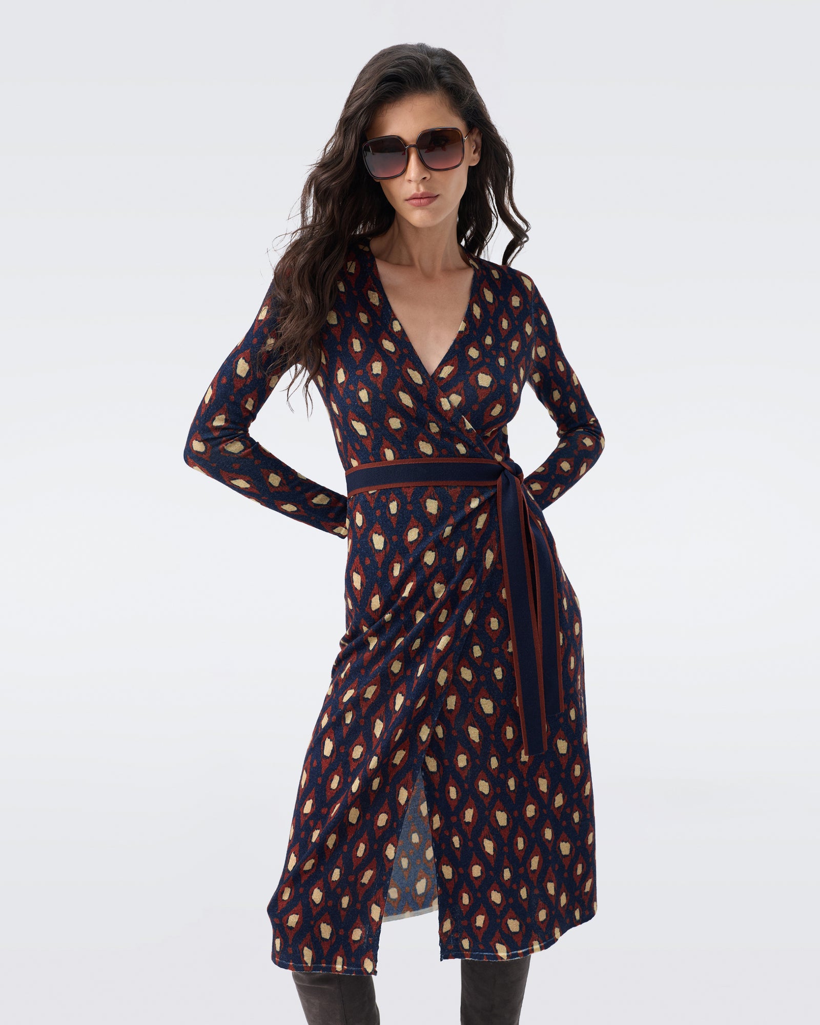 DVF LUELLA MIDI DRESS