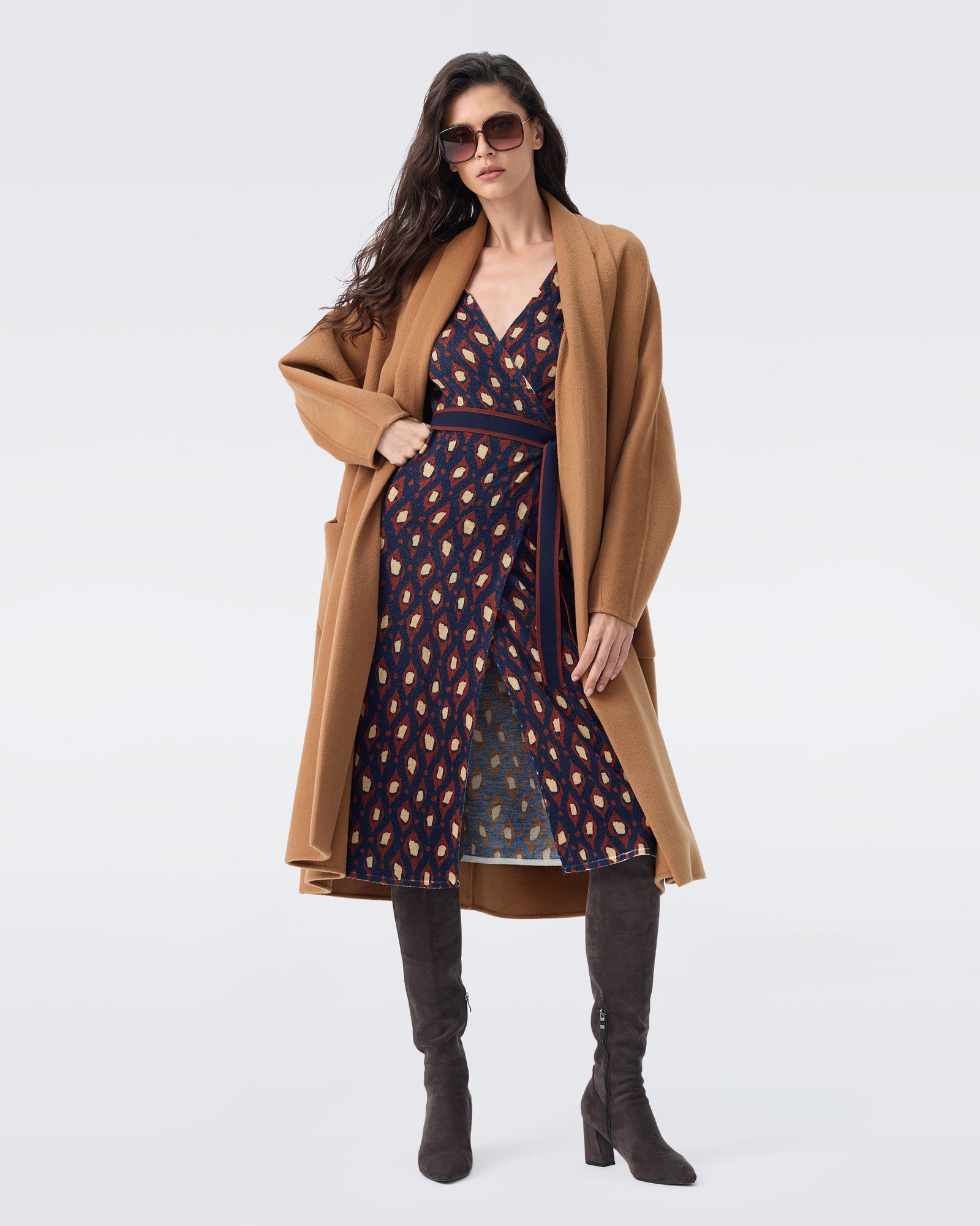 DVF LUELLA MIDI DRESS