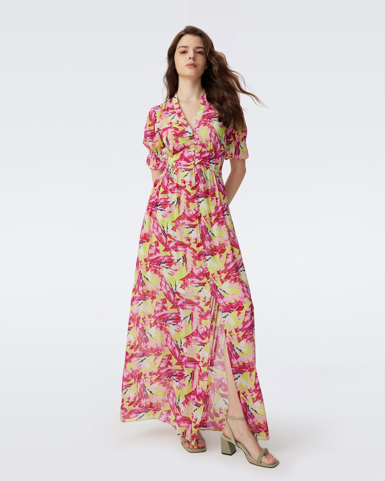 DVF ERICA LONG DRESS