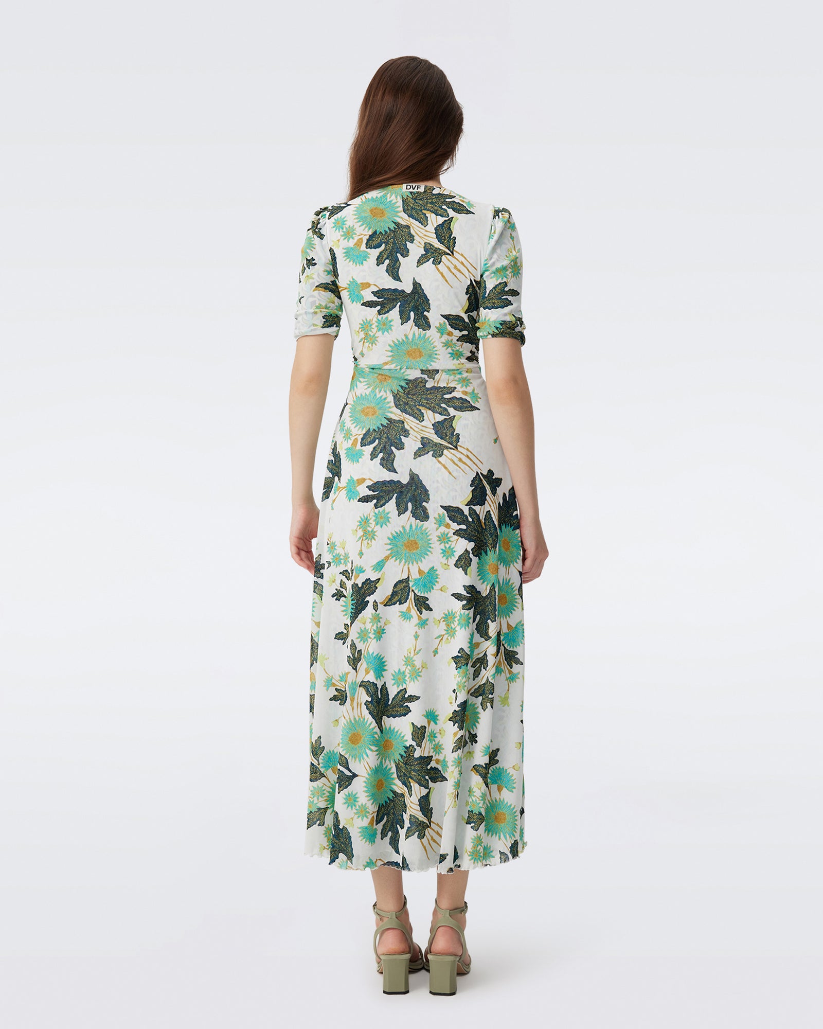 DVF KOREN REVERSIBLE MIDI DRESS