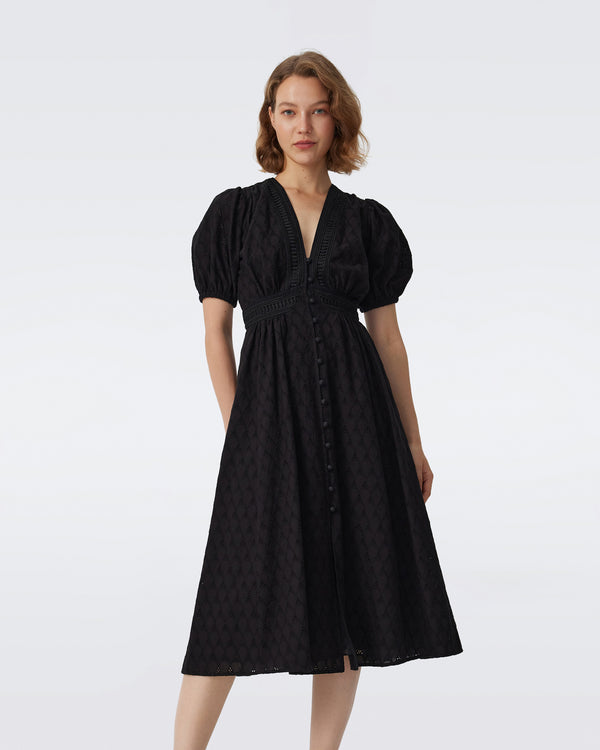 DVF NATASHA MIDI DRESS