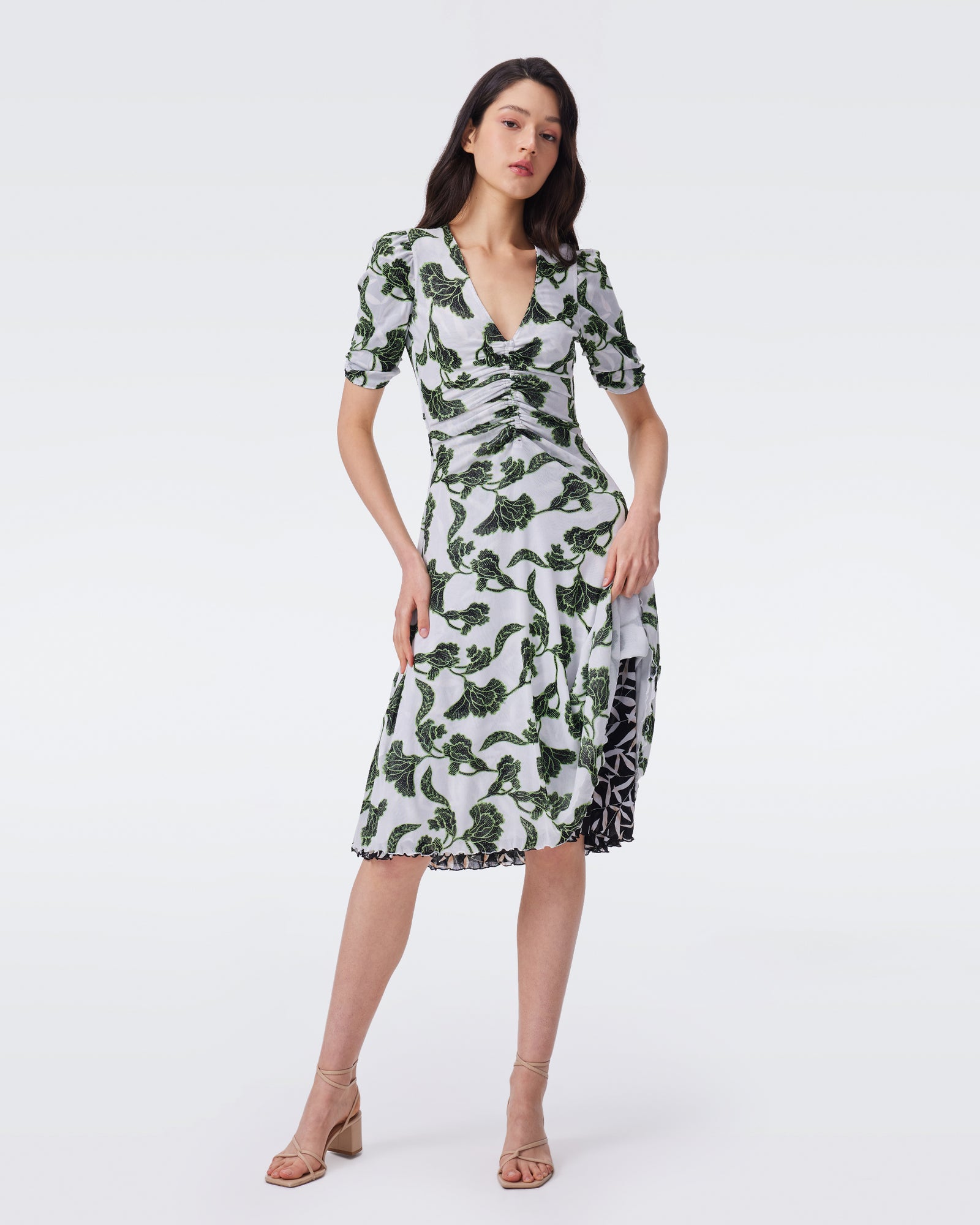 DVF KOREN REVERSIBLE DRESS