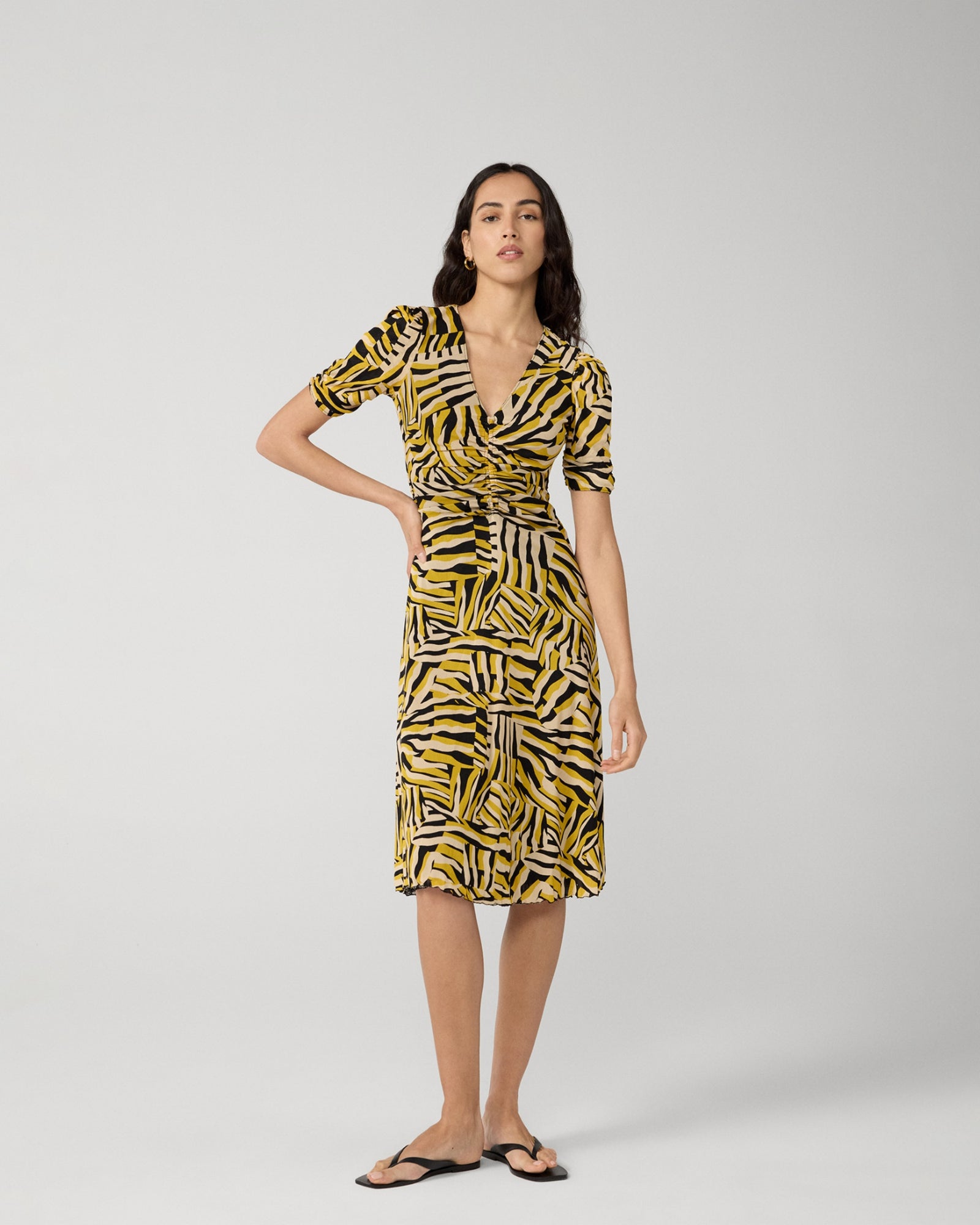 DVF KOREN REVERSIBLE DRESS