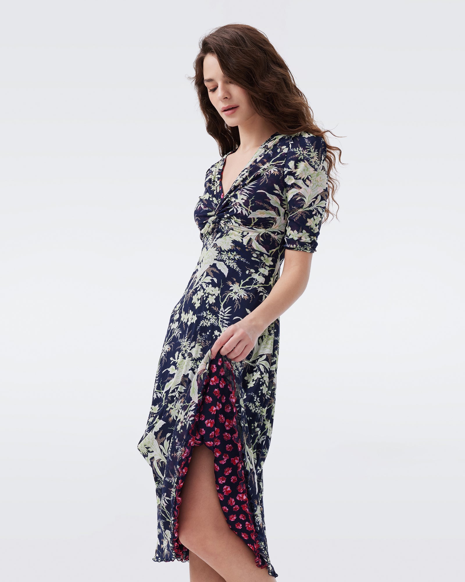 DVF CARRY REVERSIBLE DRESS