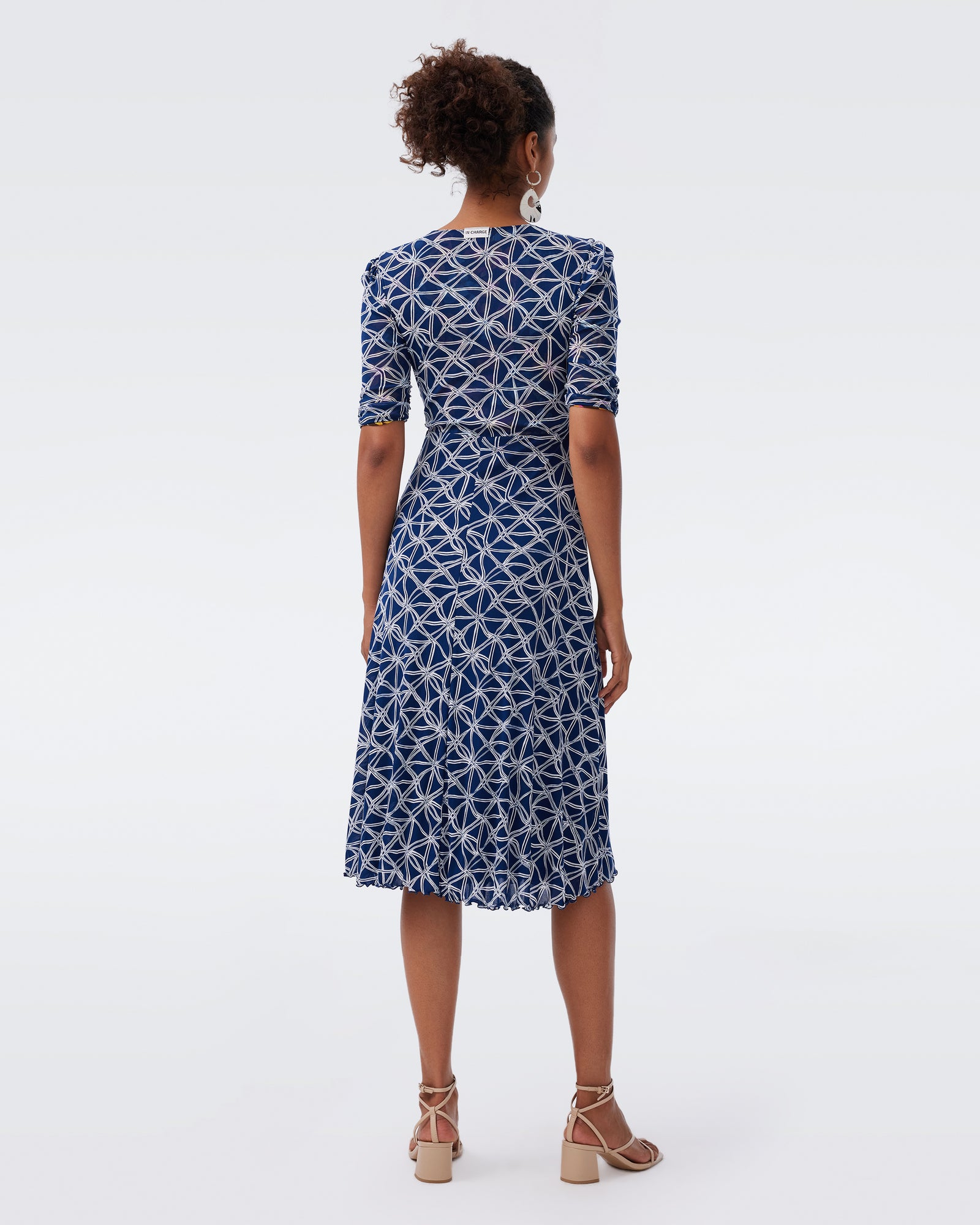 DVF CARRY REVERSIBLE DRESS