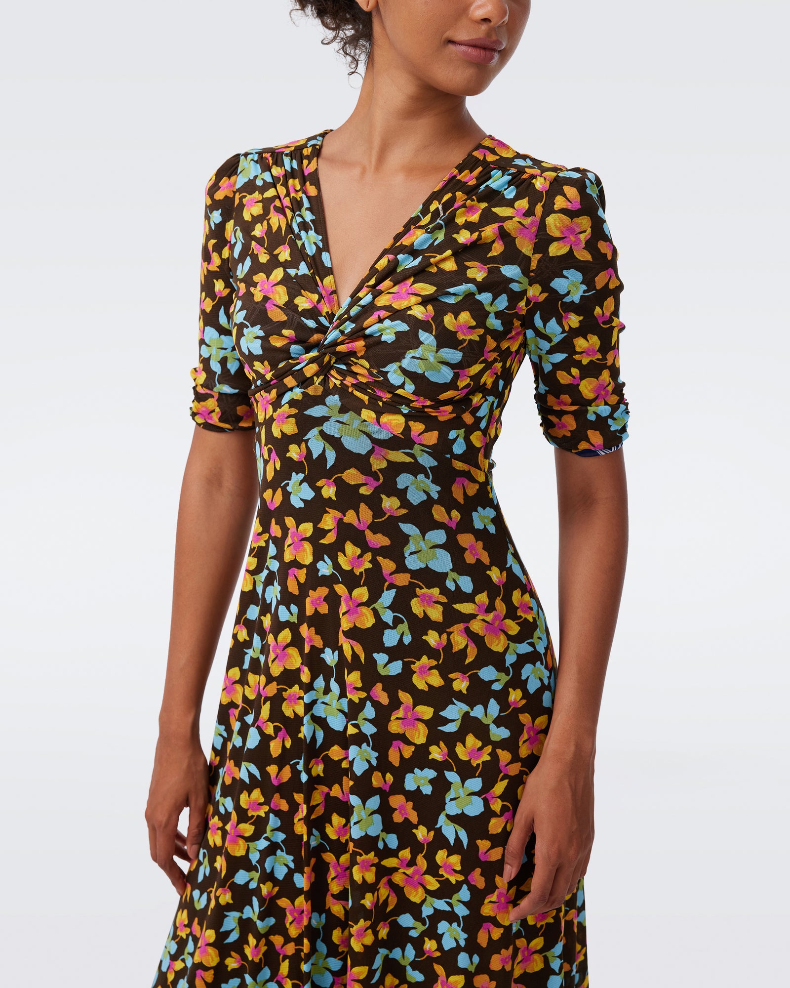 DVF CARRY REVERSIBLE DRESS