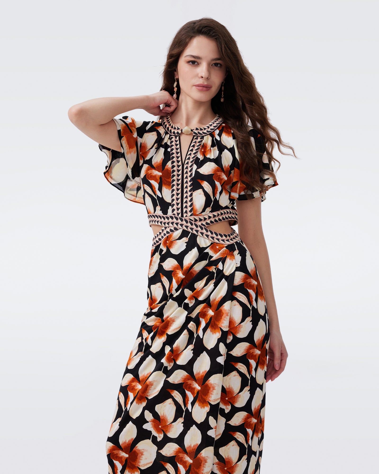 DVF CHARRY DRESS