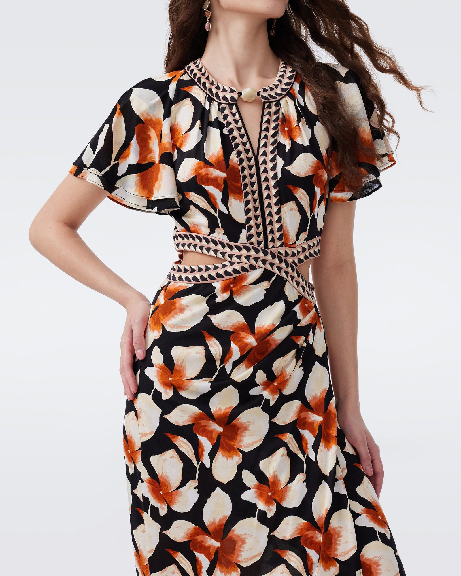 DVF CHARRY DRESS