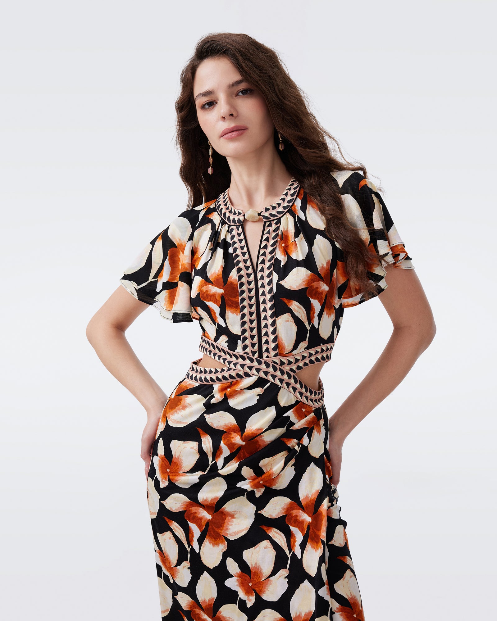 DVF CHARRY DRESS