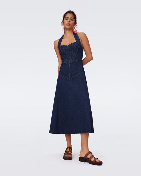 dvf denim dress Denim Capsule  Diane von Furstenberg