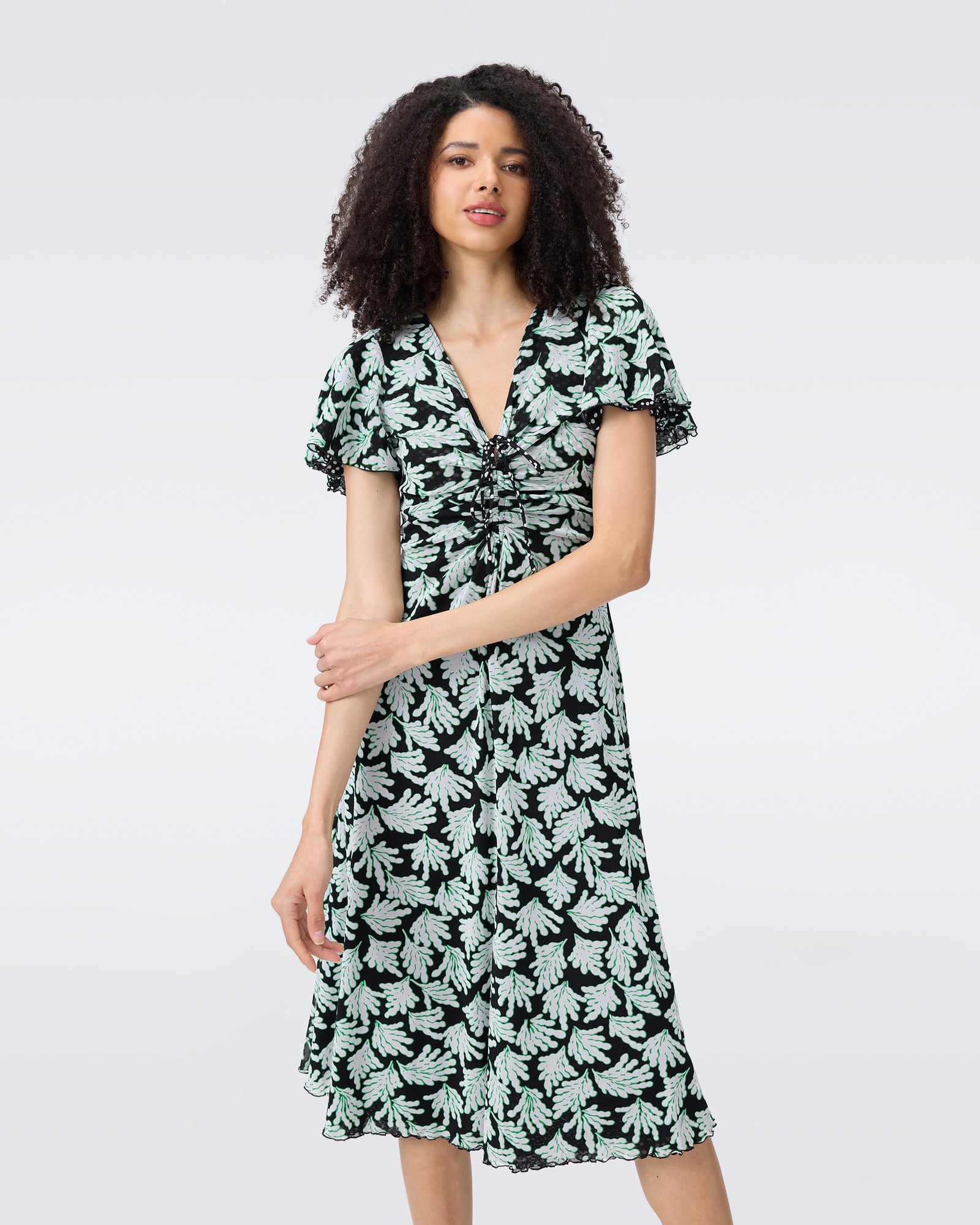 DVF FLORANCE REVERSIBLE DRESS