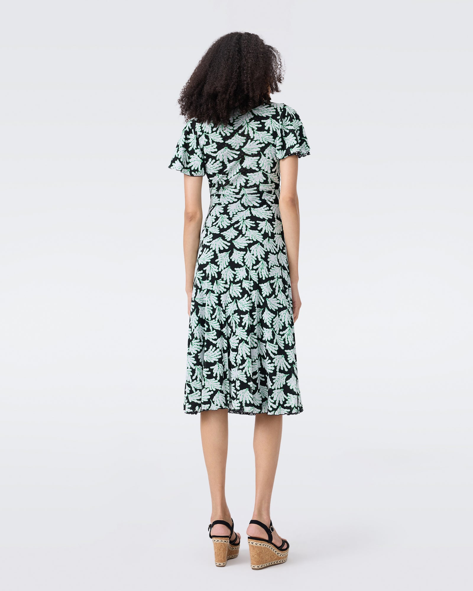 DVF FLORANCE REVERSIBLE DRESS