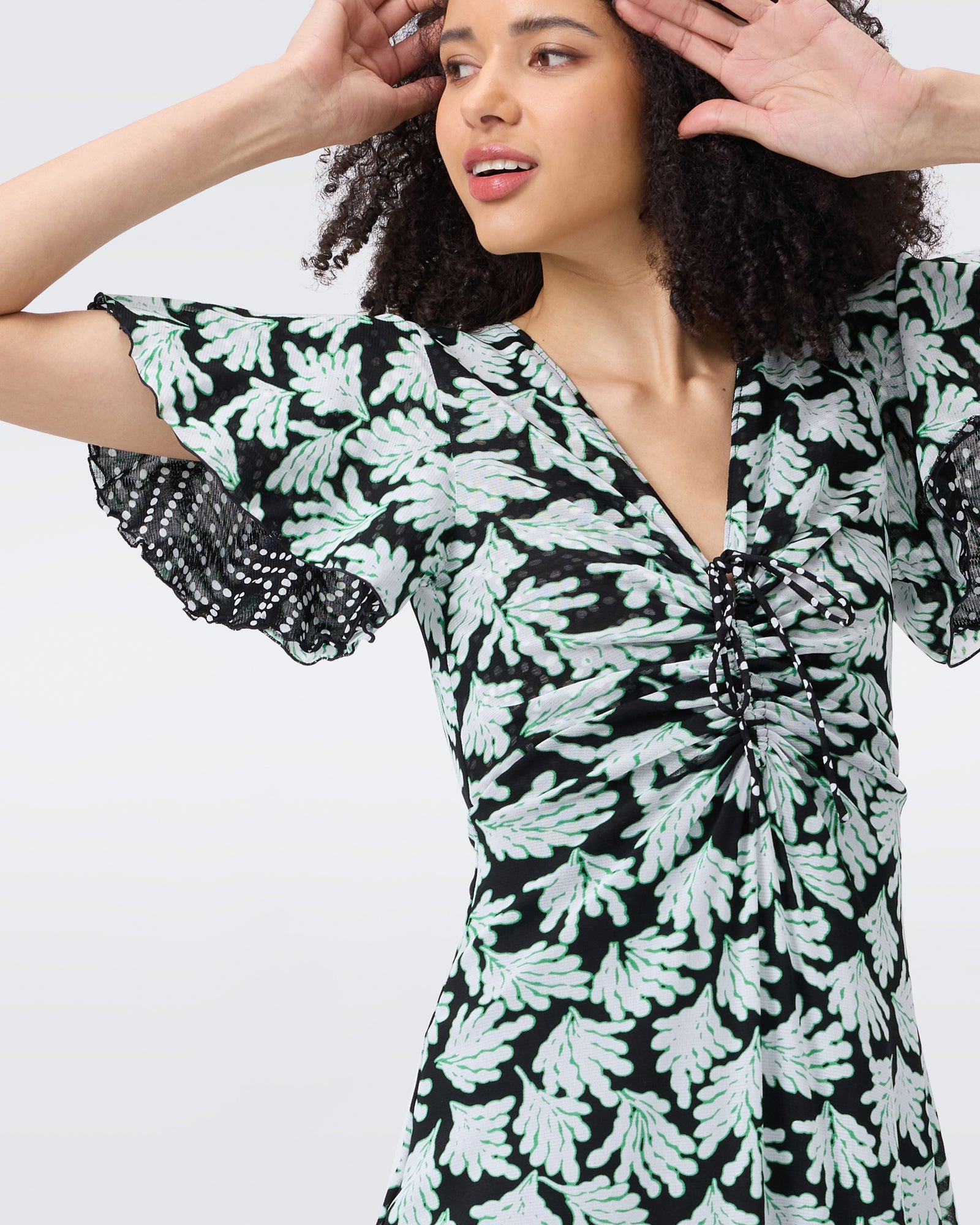 DVF FLORANCE REVERSIBLE DRESS