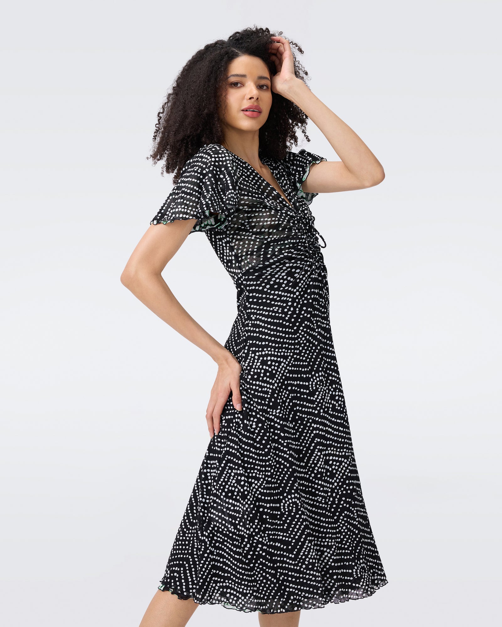 DVF FLORANCE REVERSIBLE DRESS
