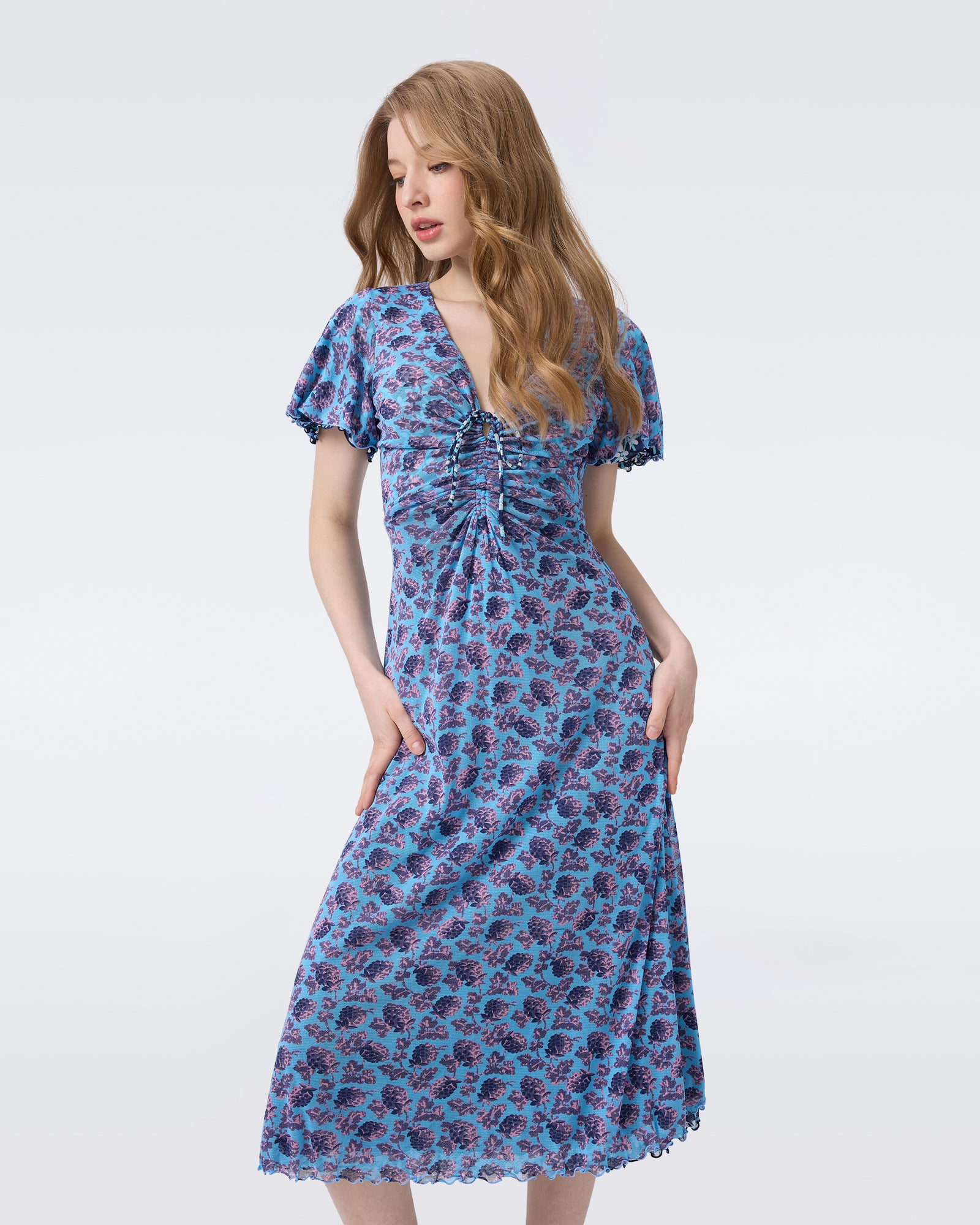 DVF FLORANCE REVERSIBLE DRESS