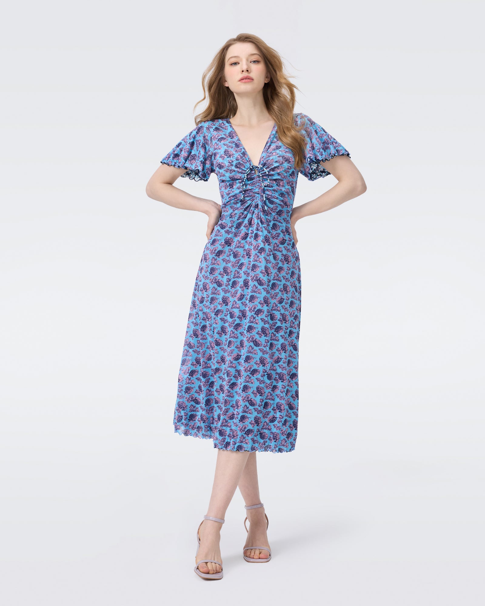 DVF FLORANCE REVERSIBLE DRESS