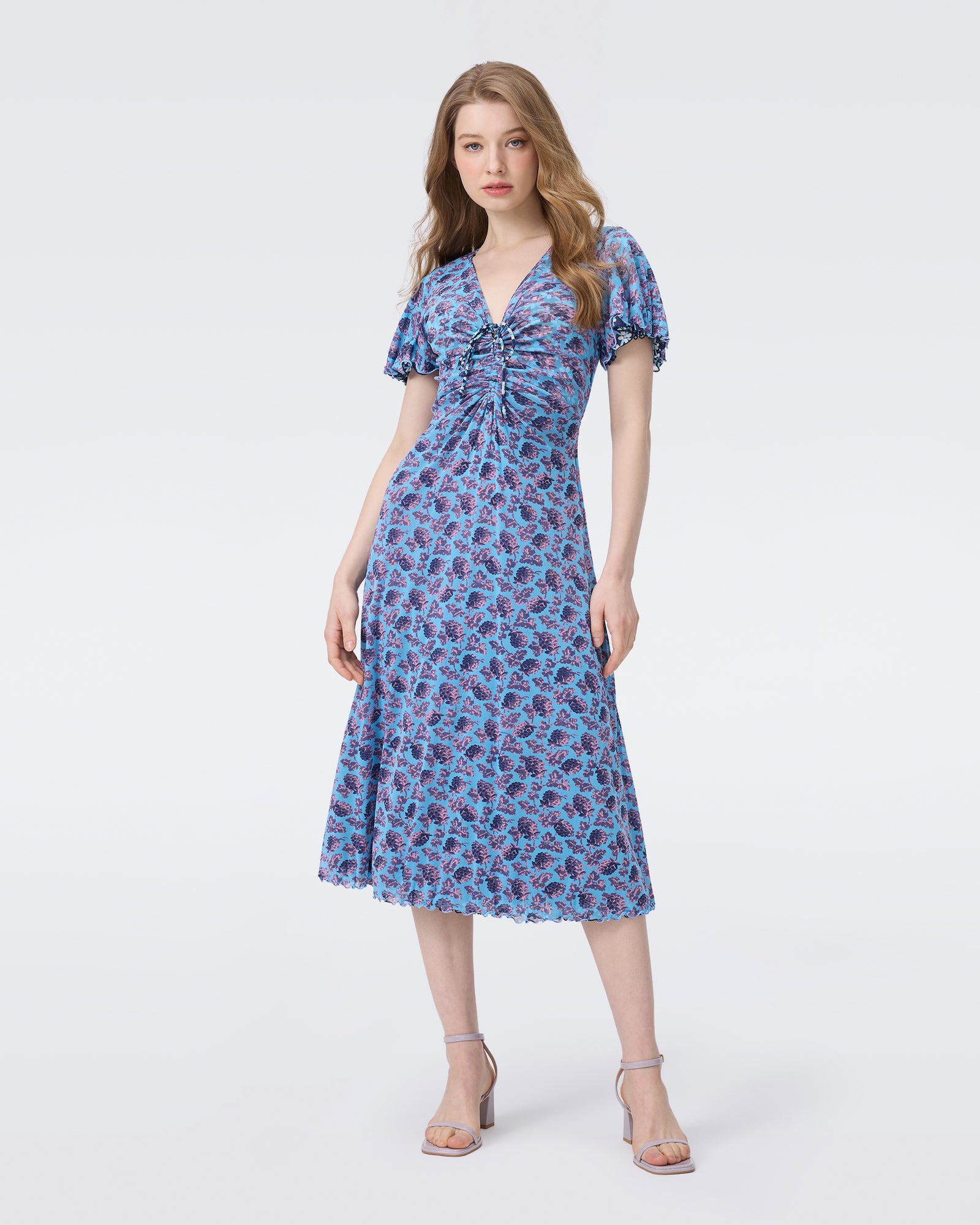 DVF FLORANCE REVERSIBLE DRESS
