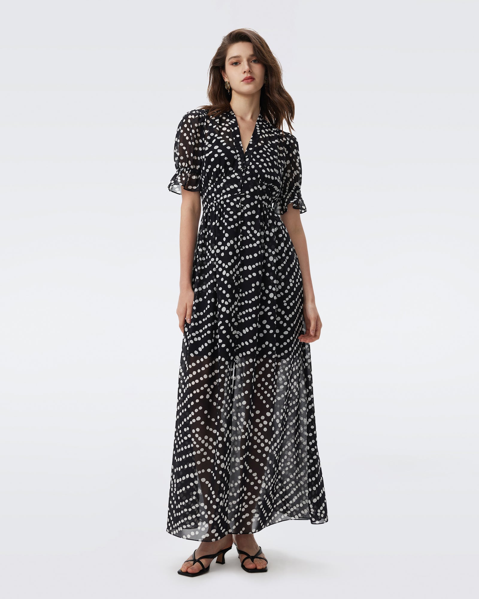 DVF ERICA LONG DRESS