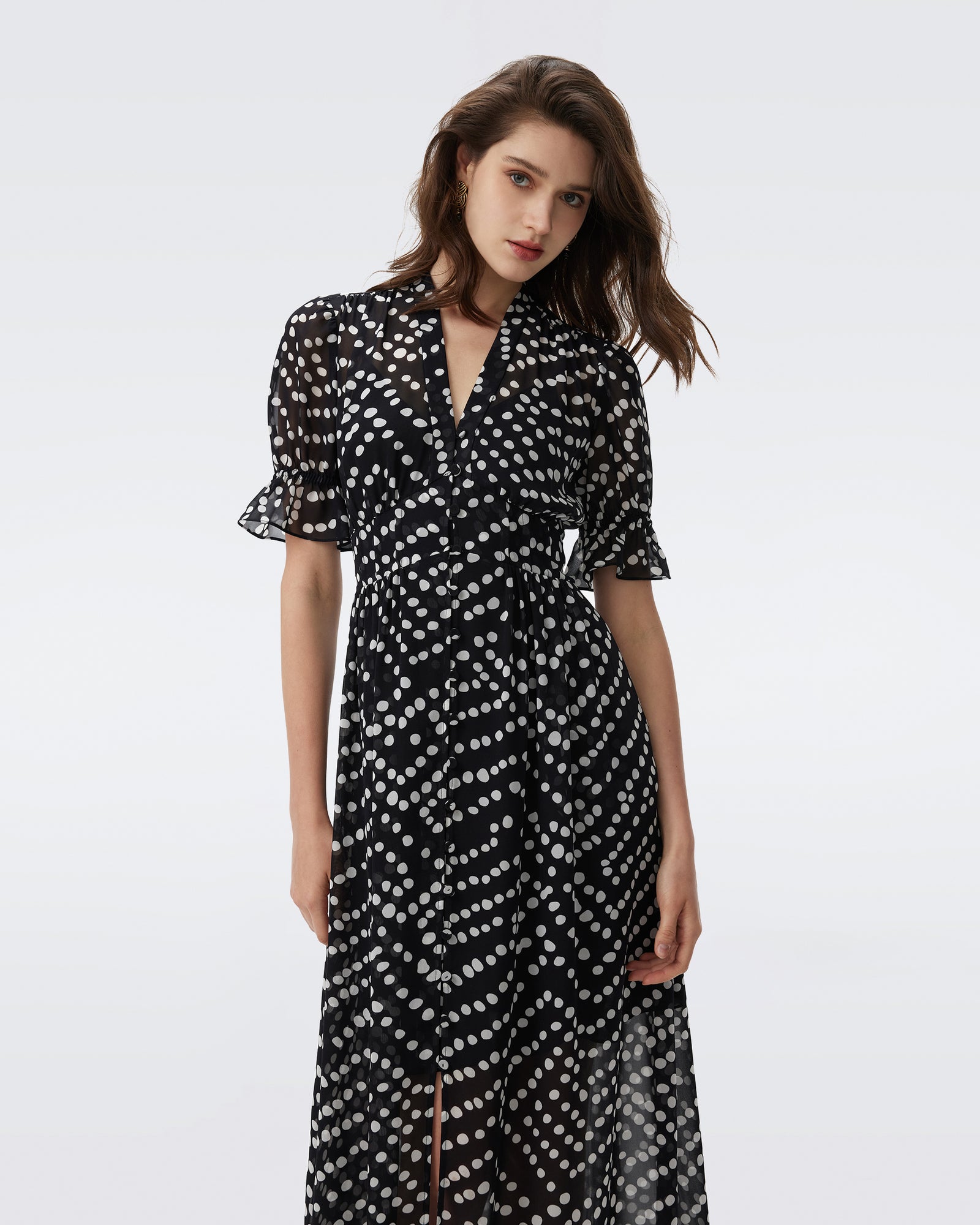 DVF ERICA LONG DRESS