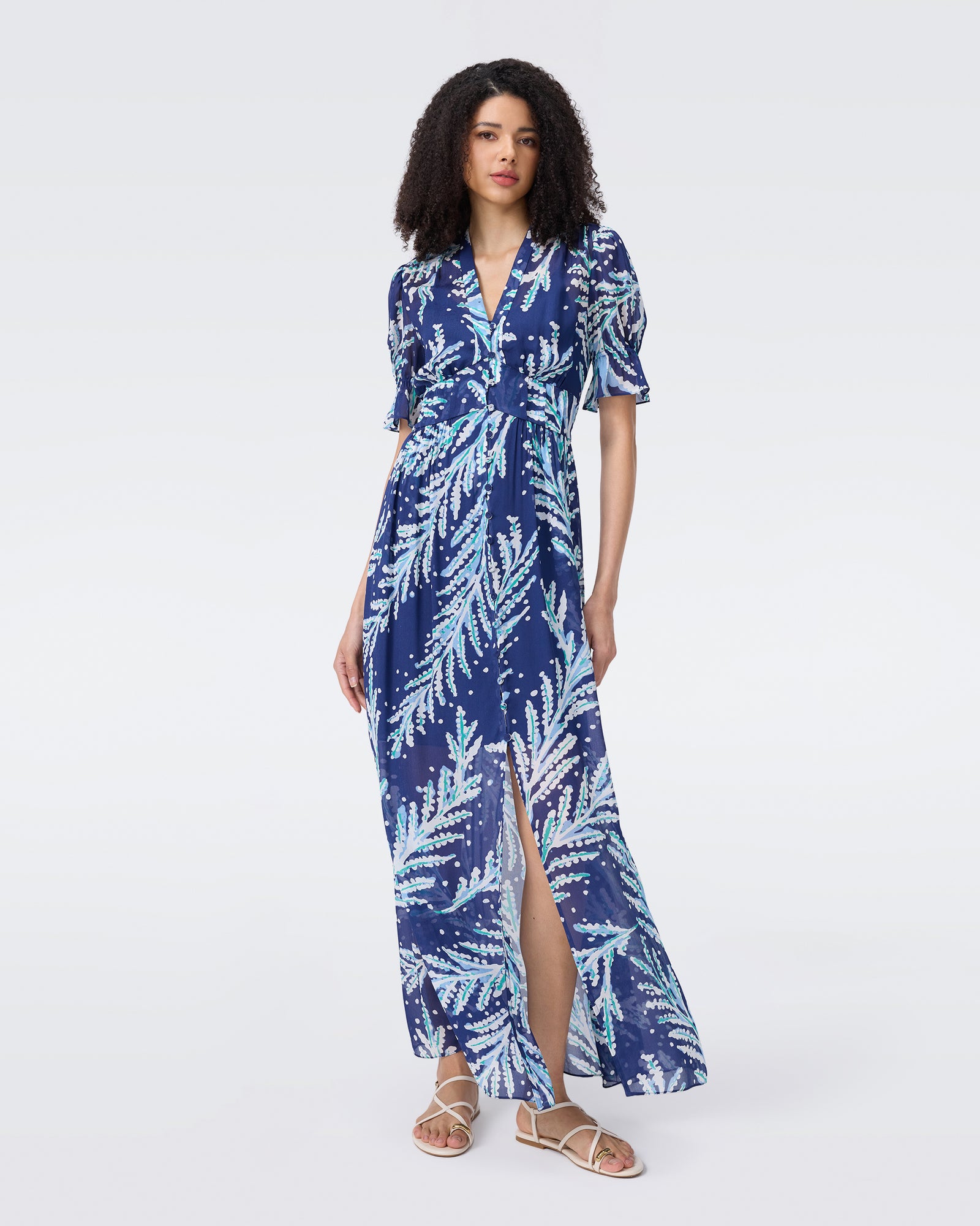 DVF ERICA LONG DRESS