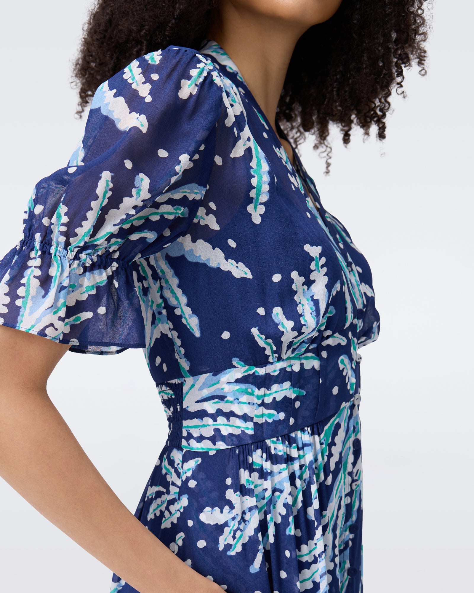 DVF ERICA LONG DRESS